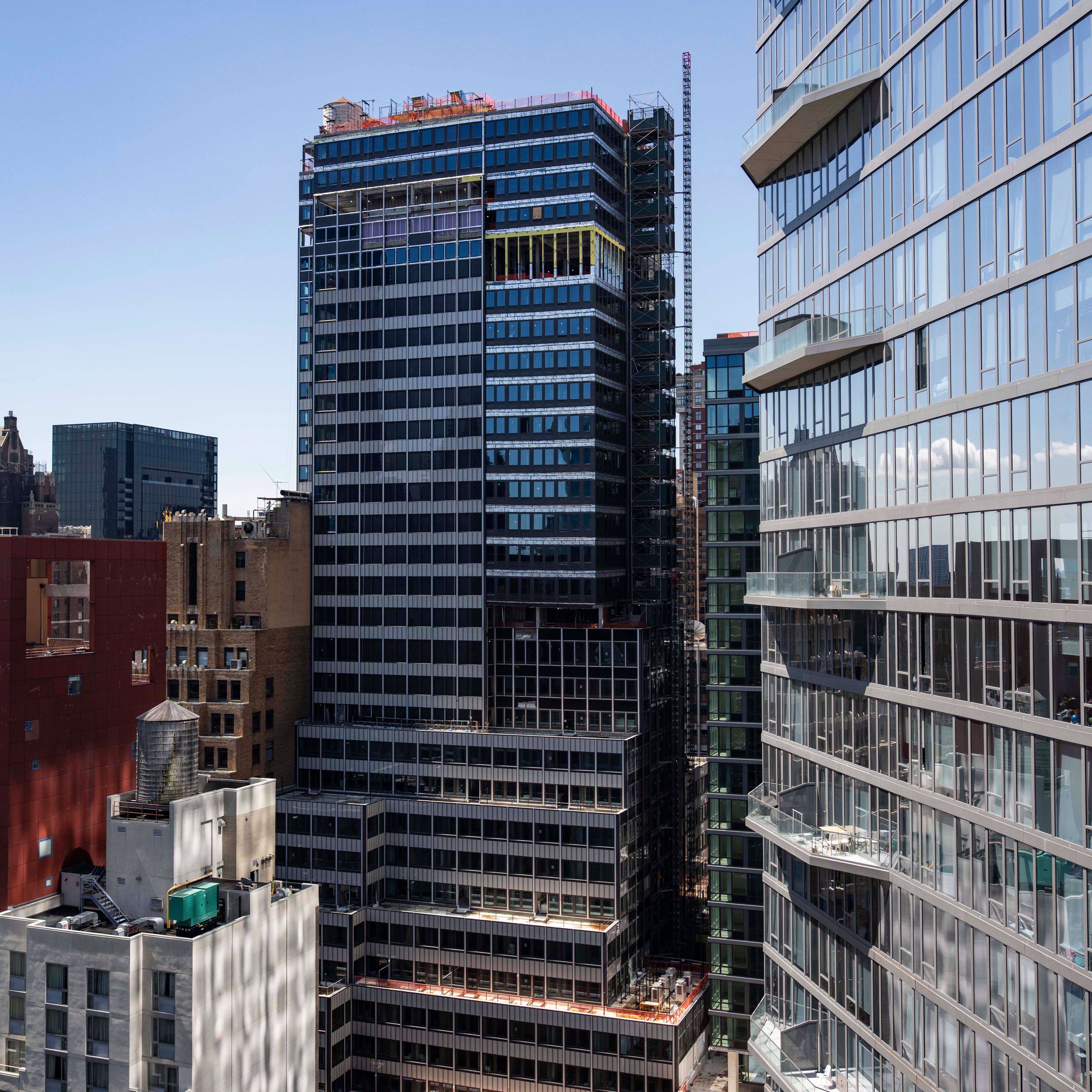 Midtown high-rise deemed stable after collapse scare