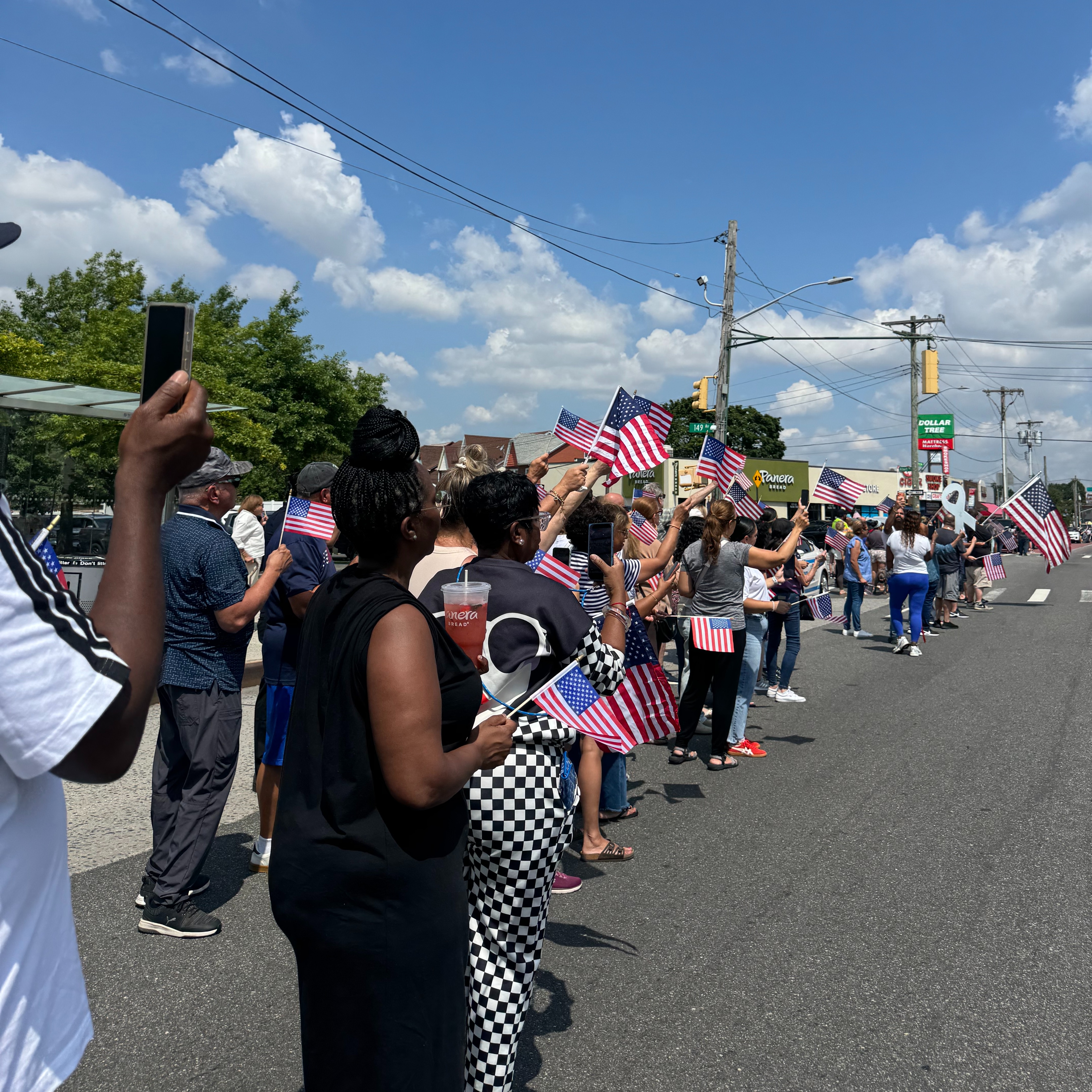New Yorkers turn out to honor fallen US soldier from Queens