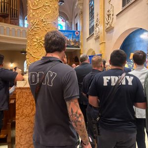 Church of St. Francis of Assisi unveils newly-designed 9/11 memorial