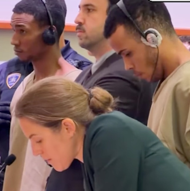 2 men accused of stabbing an off-duty NYPD officer plead not guilty
