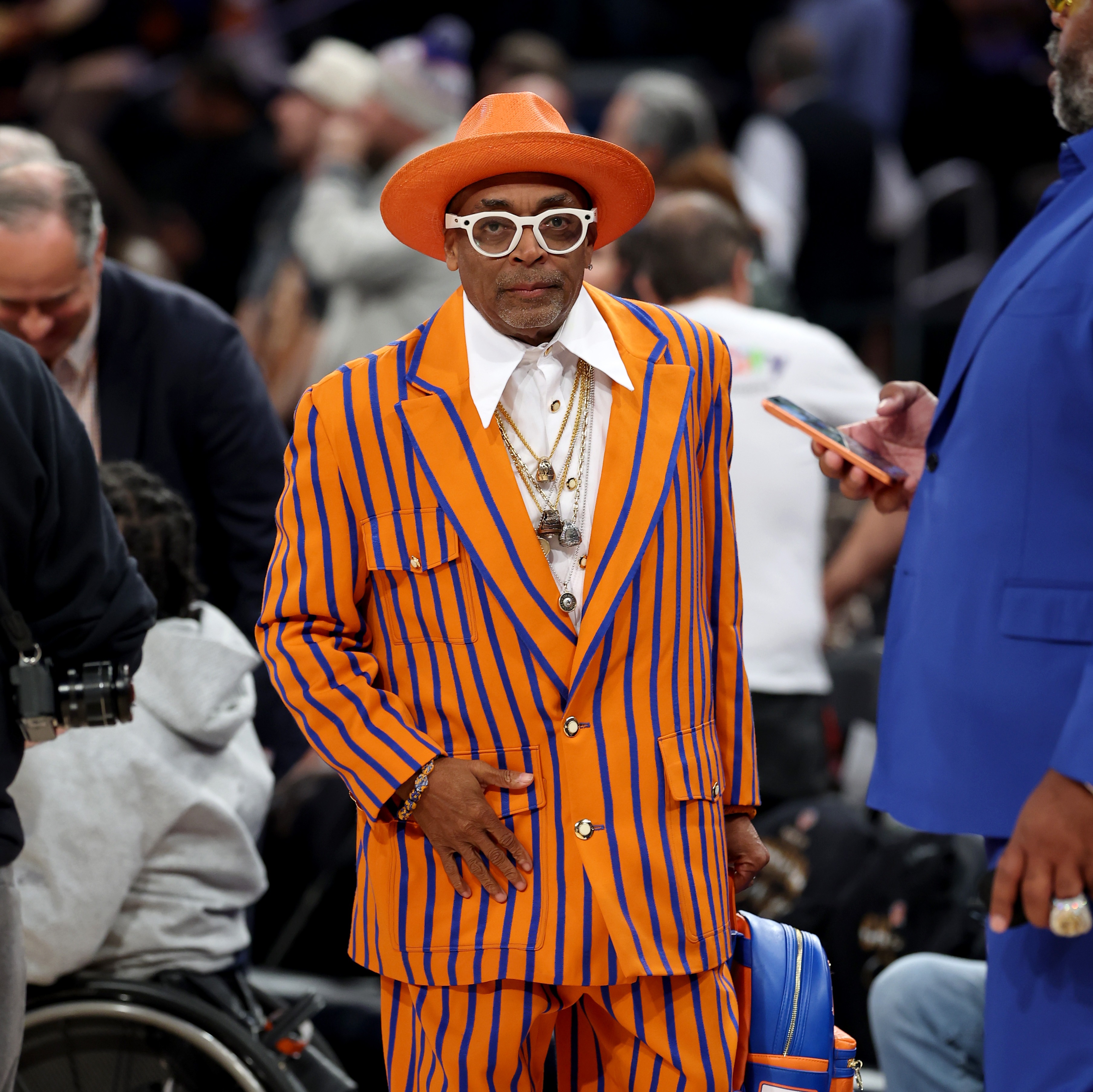 Jubilant Knicks fans celebrate start of new NBA season