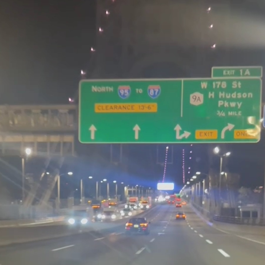 Man shot and killed inside his car on the George Washington Bridge