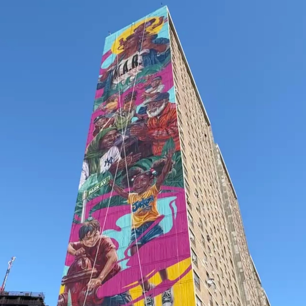 This South Bronx mural is the tallest in the US