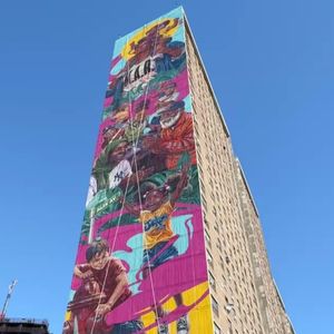 This South Bronx mural is the tallest in the US