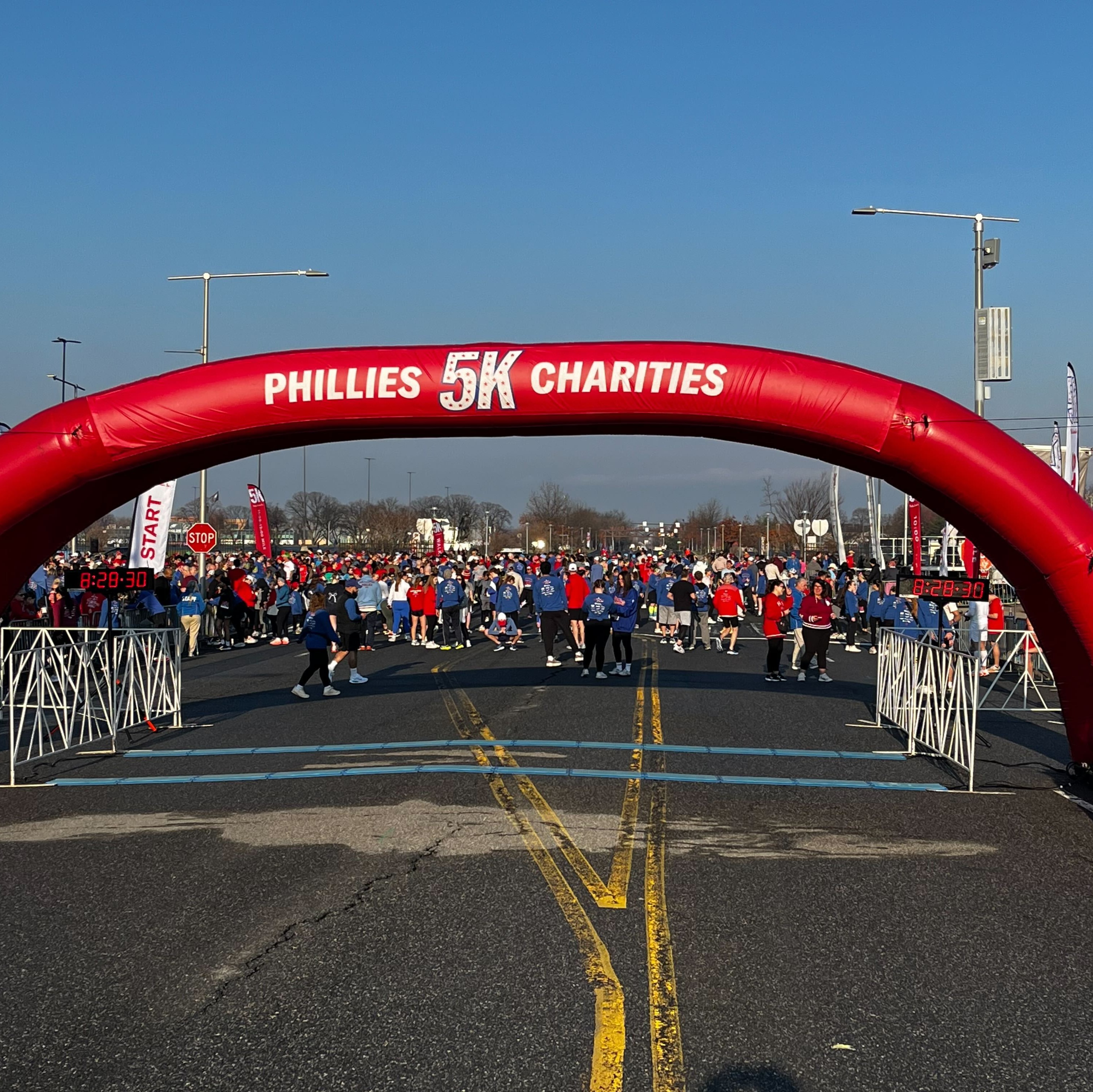 Runners take off for the 16th annual Phillies Charities 5K