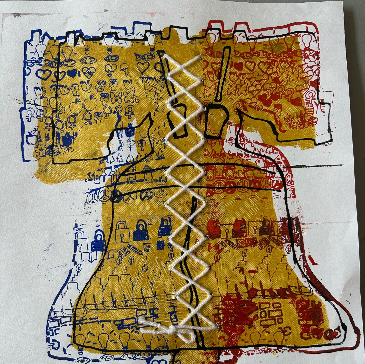 Mural Arts program highlights the Declaration of Independence through community printmaking