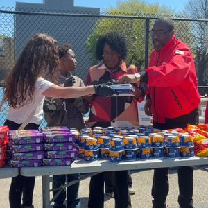 City brings food relief to Grays Ferry as demolition continues at partially collapsed CHOP garage