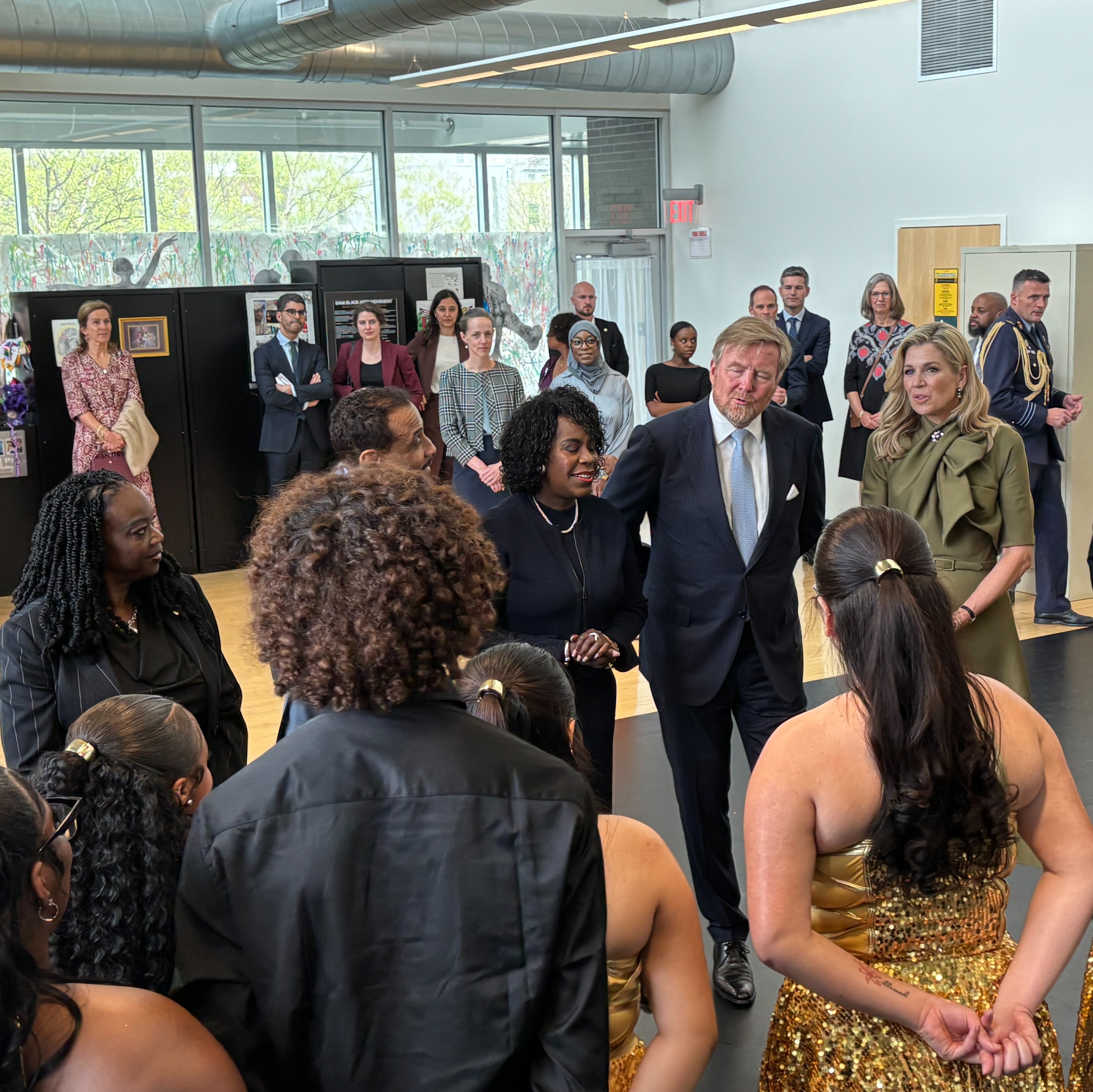 King and queen of Netherlands get a glimpse at Philly’s arts scene