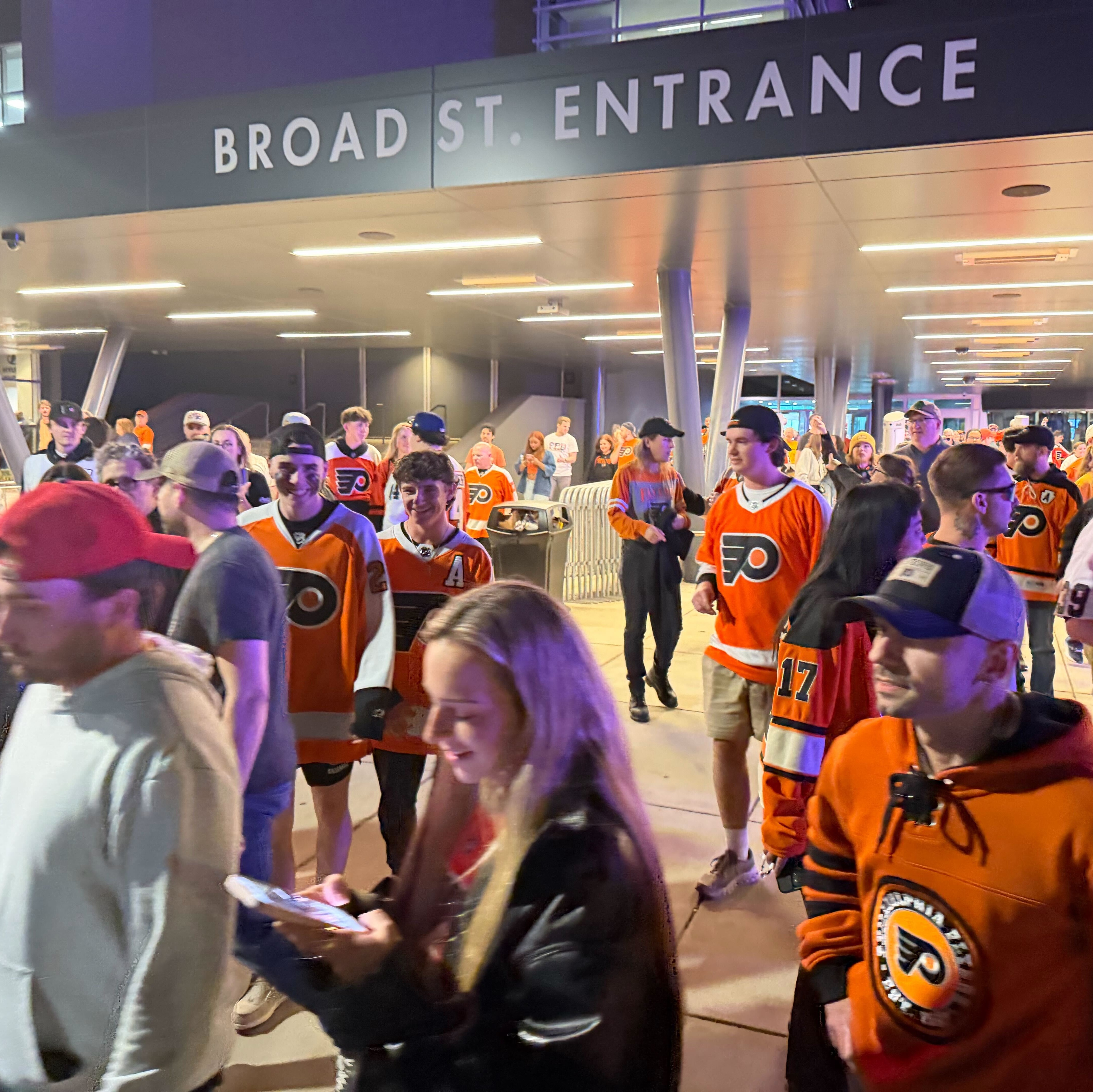 Flyers fans rejoice in playoff berth