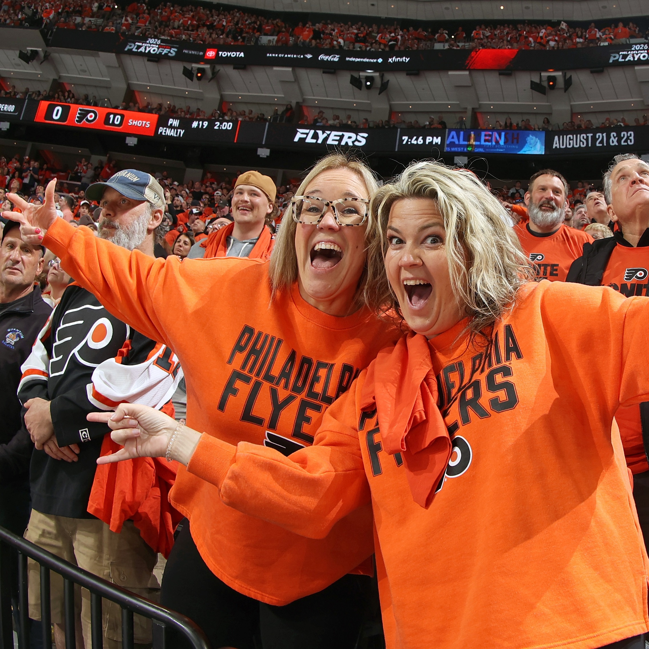 Philly is buzzing with excitement ahead of Flyers vs. Penguins Game 4