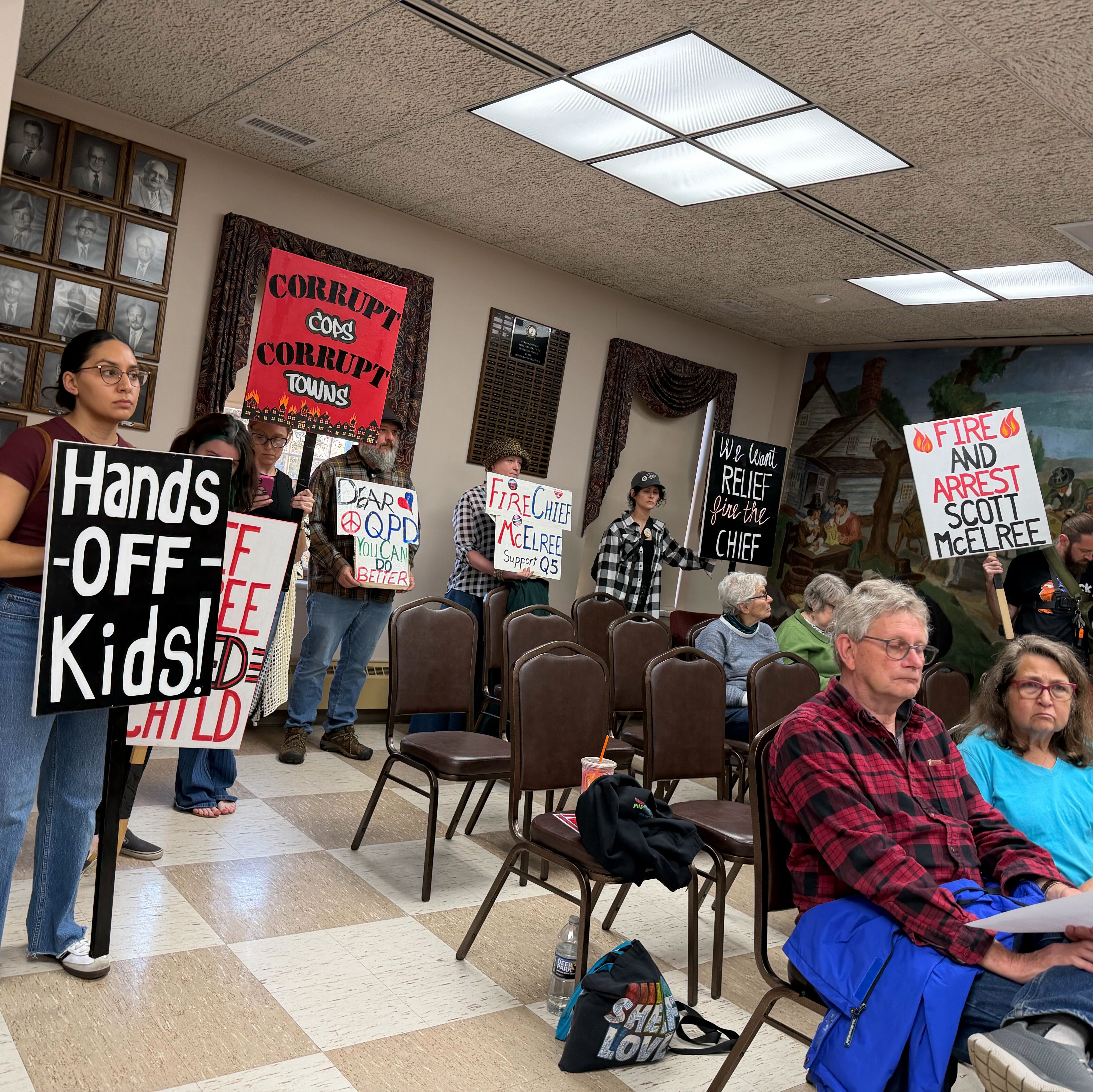 Quakertown residents decry report defending police chief’s use of force during student protest