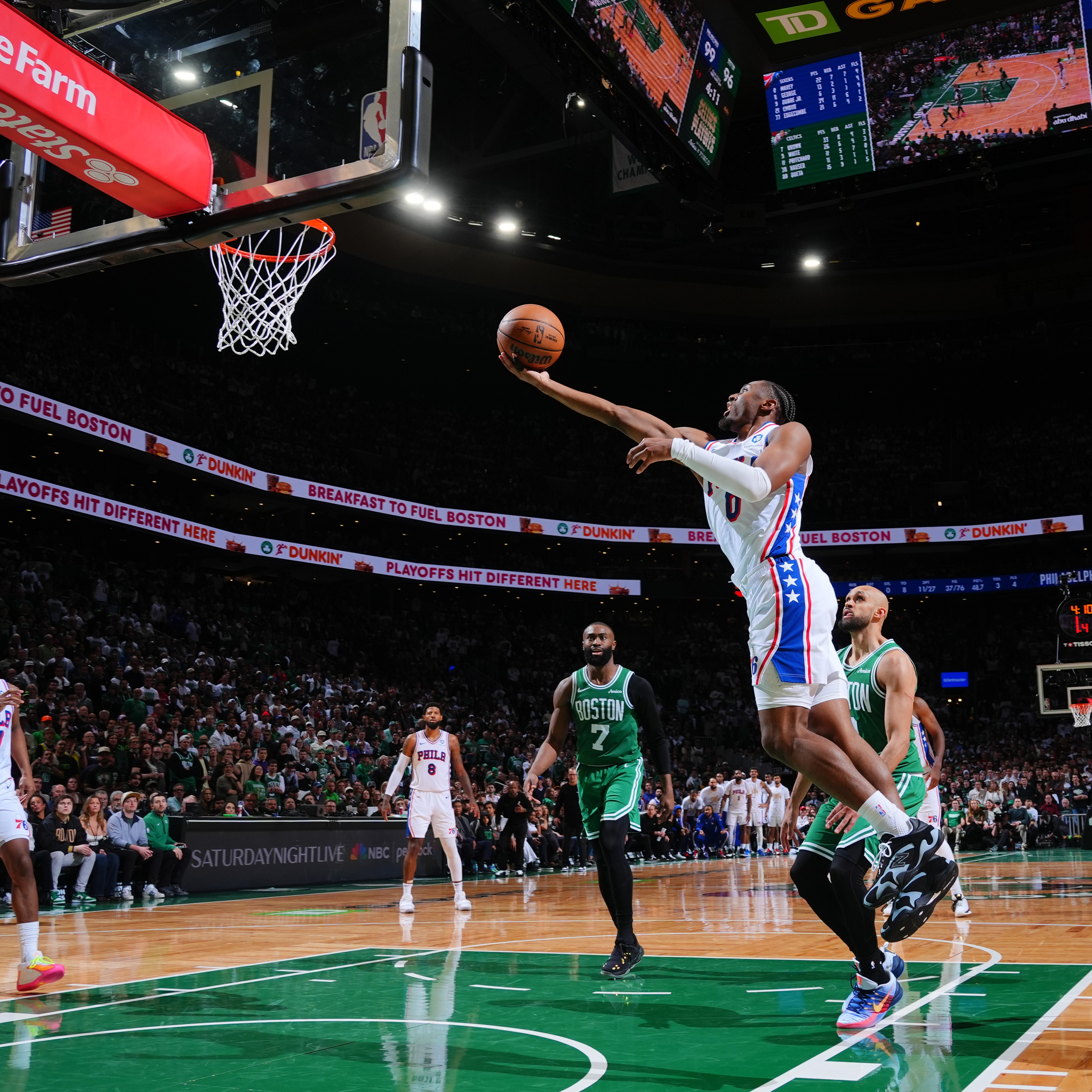 Making history: Sixers knock Celtics in Game 7 victory