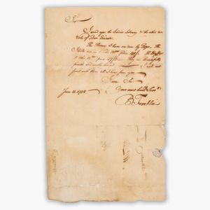 Collection of Benjamin Franklin letters on display in Philadelphia ahead of auction