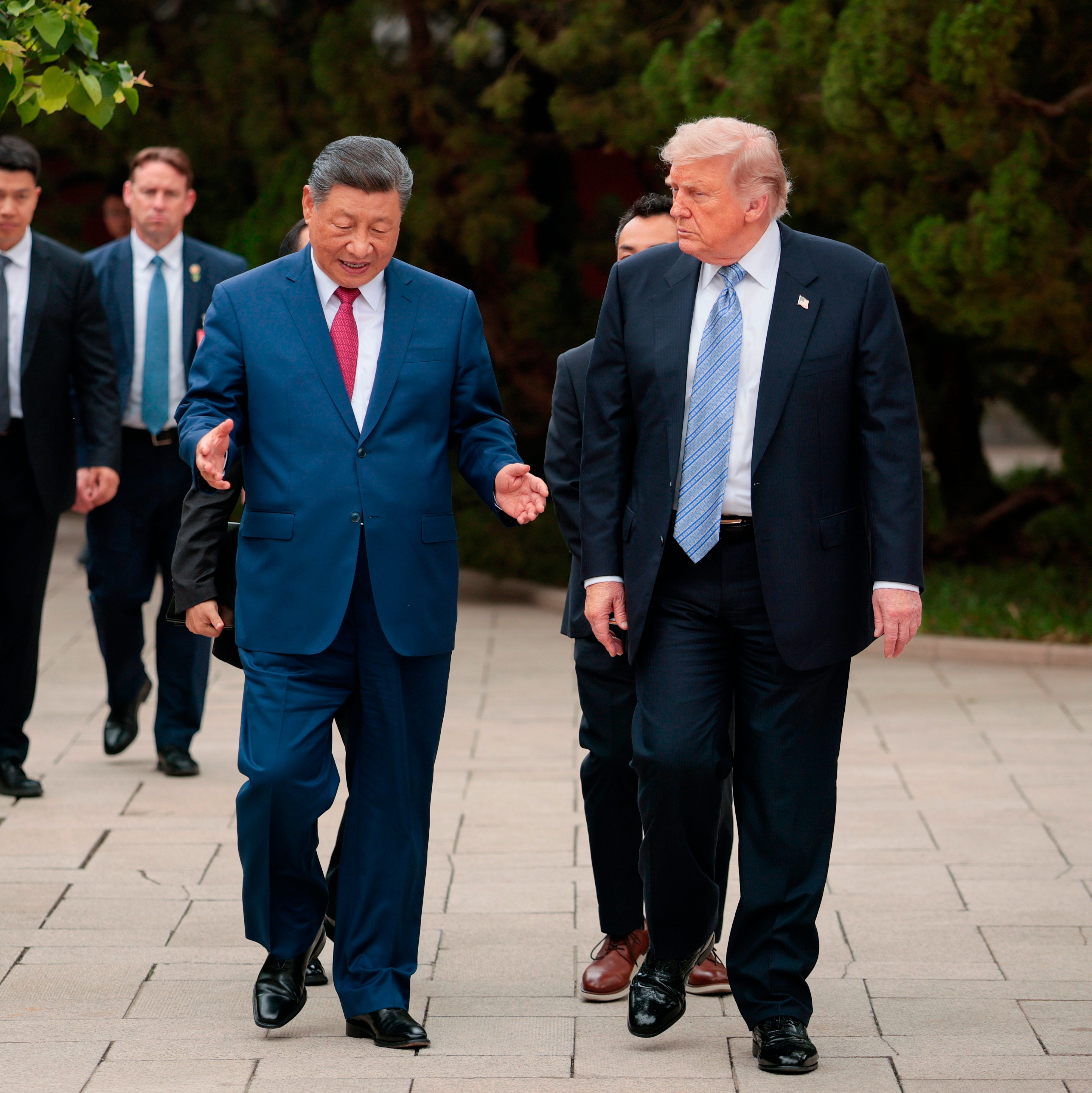 Trump, Xi wrap up summit claiming progress stabilizing US-China relations
