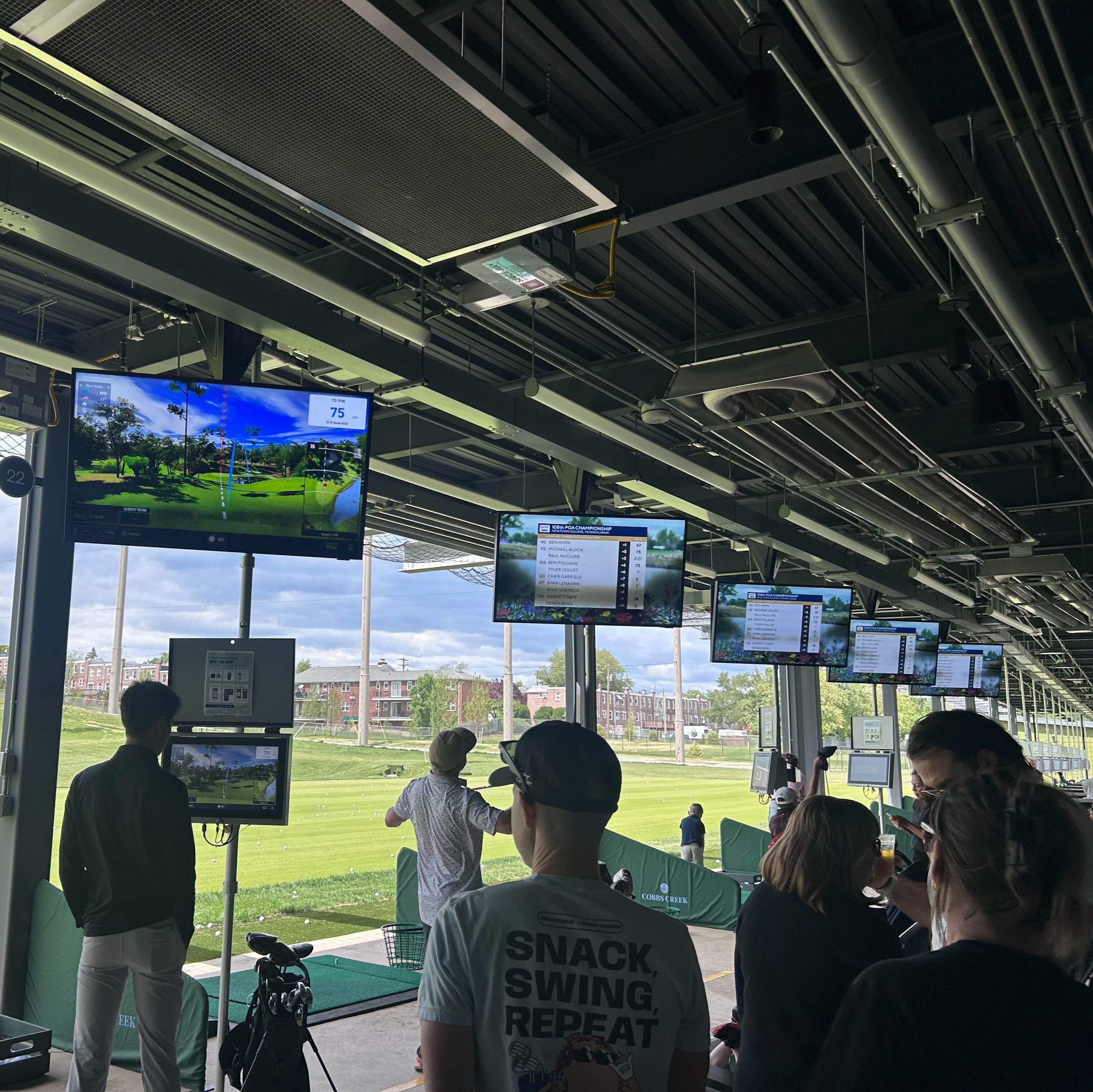 PGA fans get a special watch party at Cobbs Creek Golf Campus
