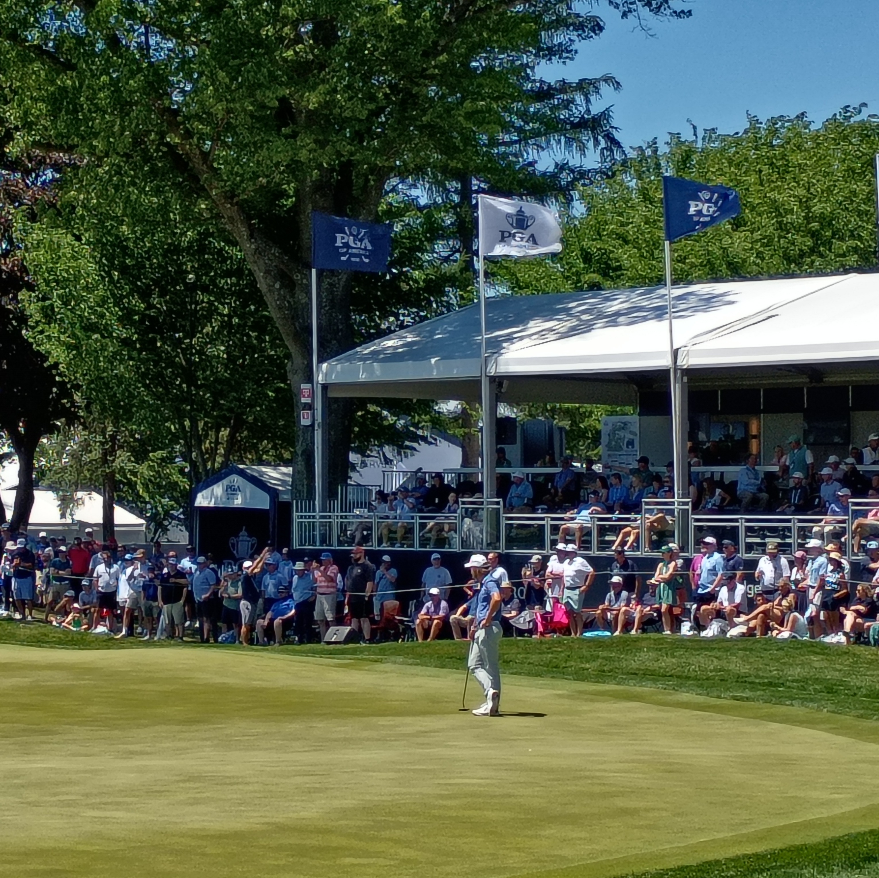 Alex Smalley takes two-stroke lead after third round of PGA Championship