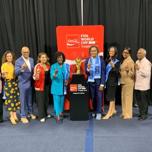 Philly fans get a glimpse of 2026 World Cup Trophy