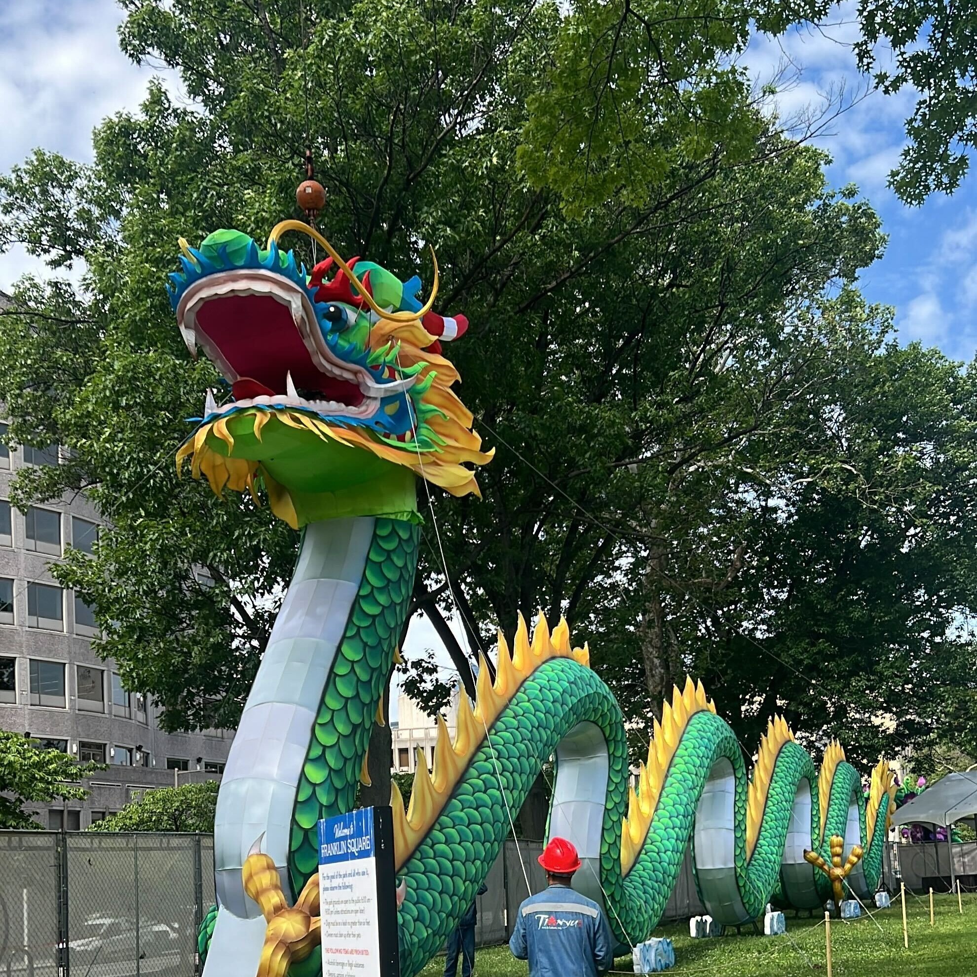 Final touches underway for Philadelphia Chinese Lantern Festival