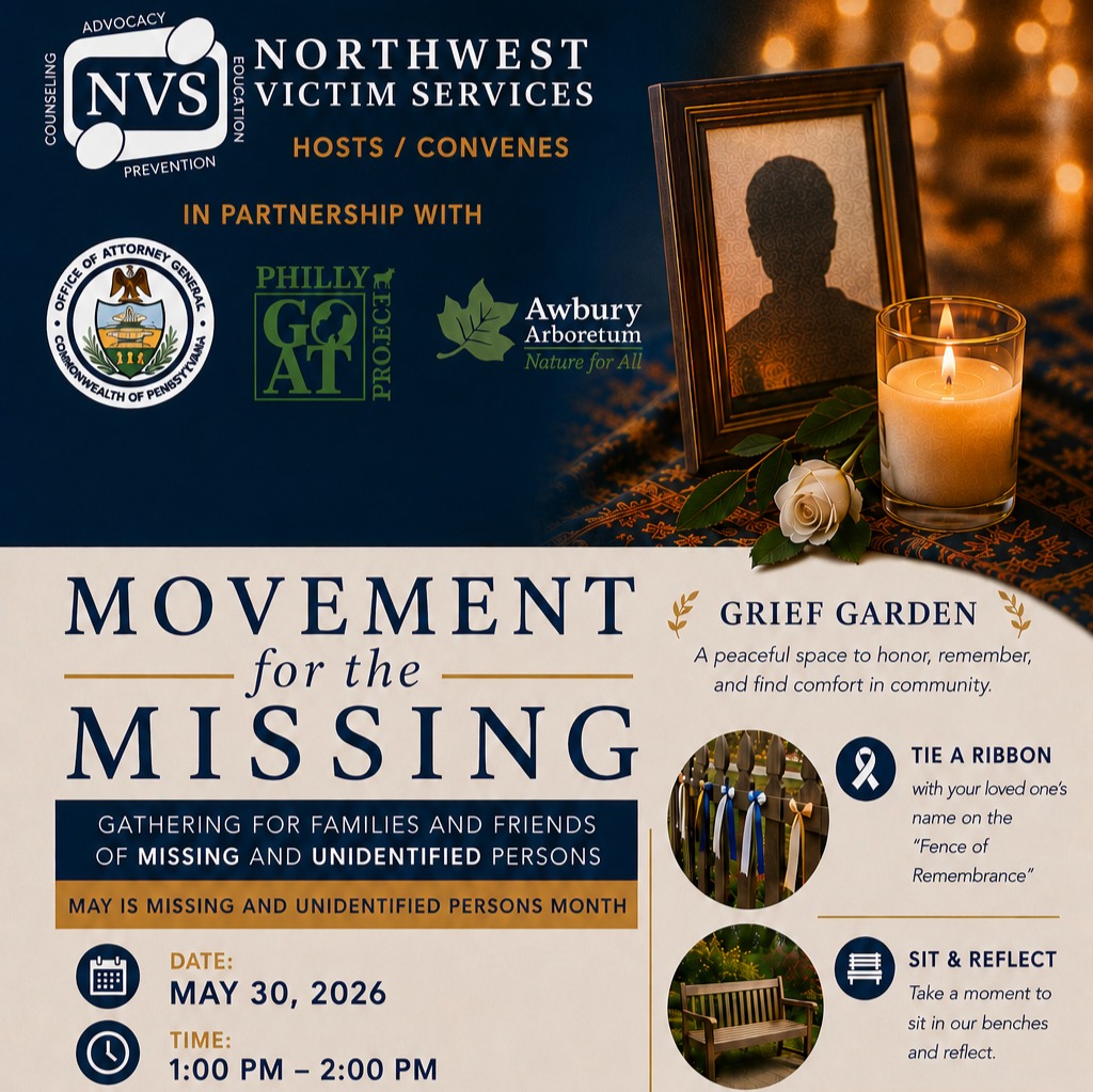 Vigil to honor missing Philadelphians Saturday during awareness month