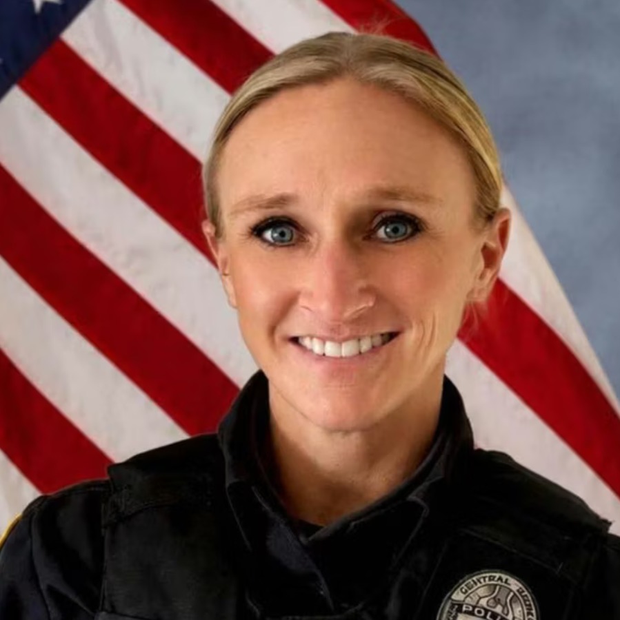 Blue lights, ribbons and clothes light up procession for fallen Berks County officer