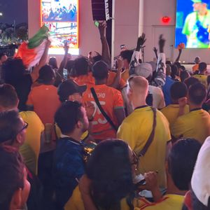 FIFA fans flood sports complex for first World Cup match in Philadelphia