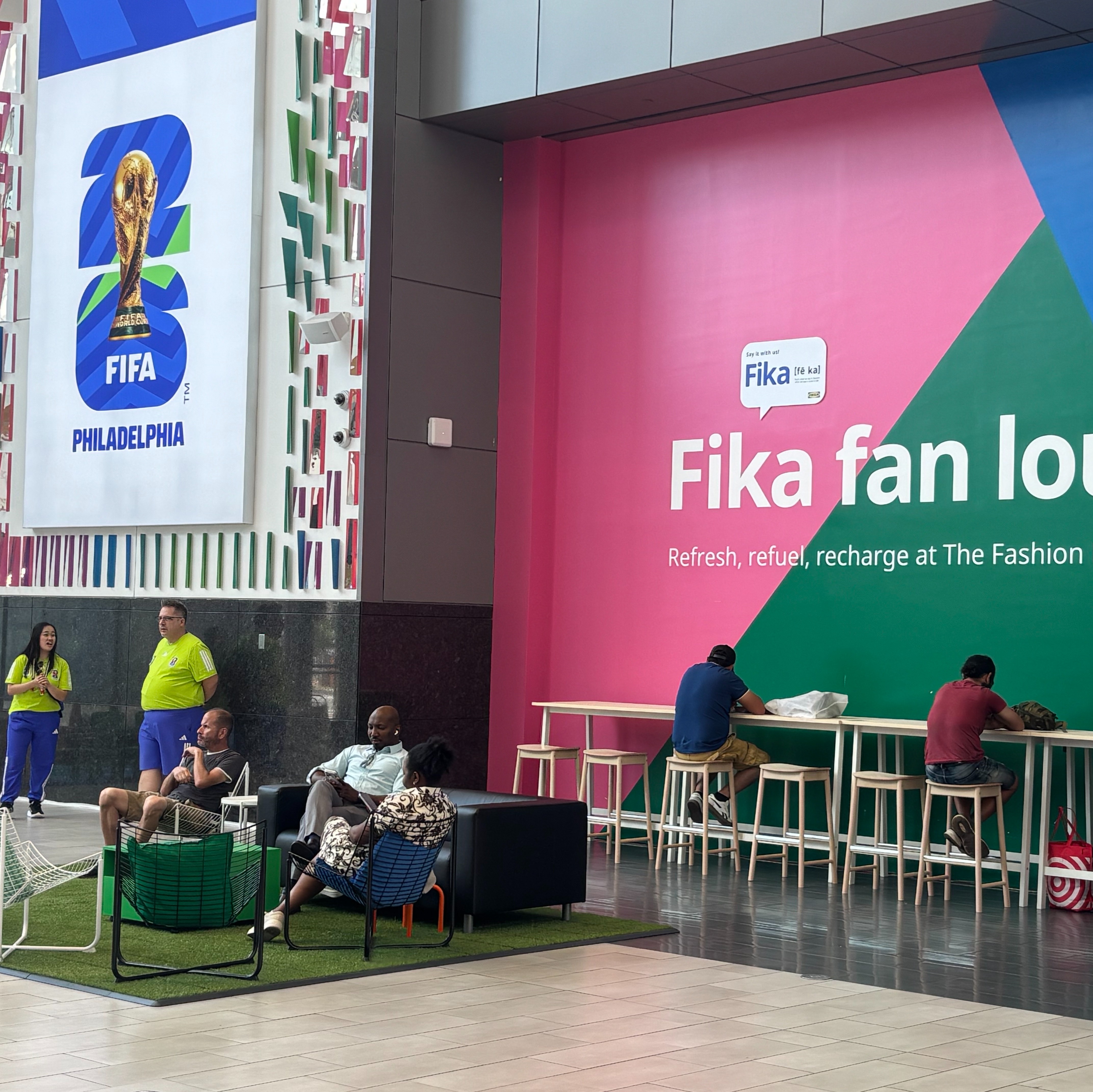 Philly has a new fan zone for World Cup visitors