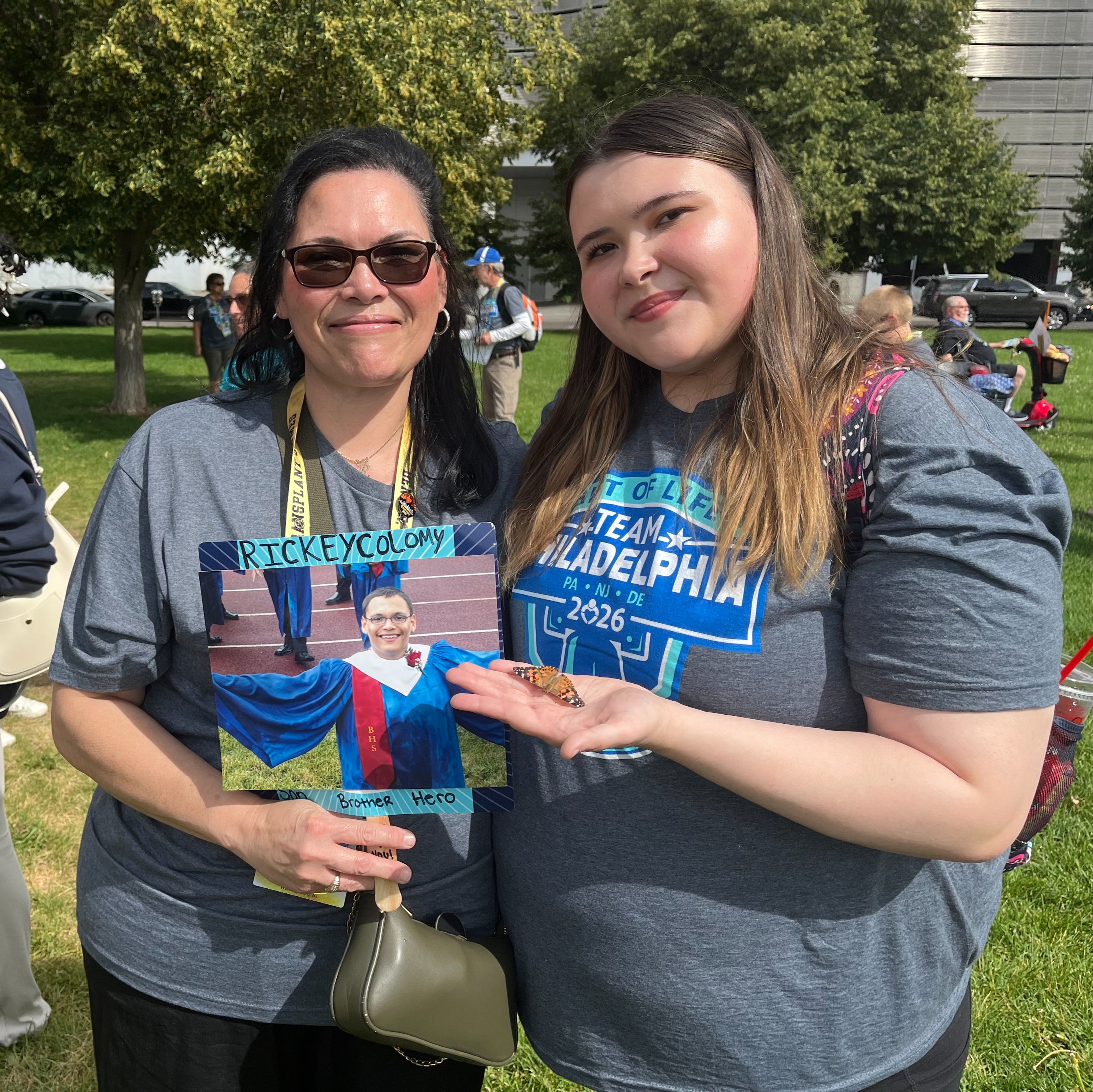 Philly’s Gift of Life team honors loved ones with butterfly release