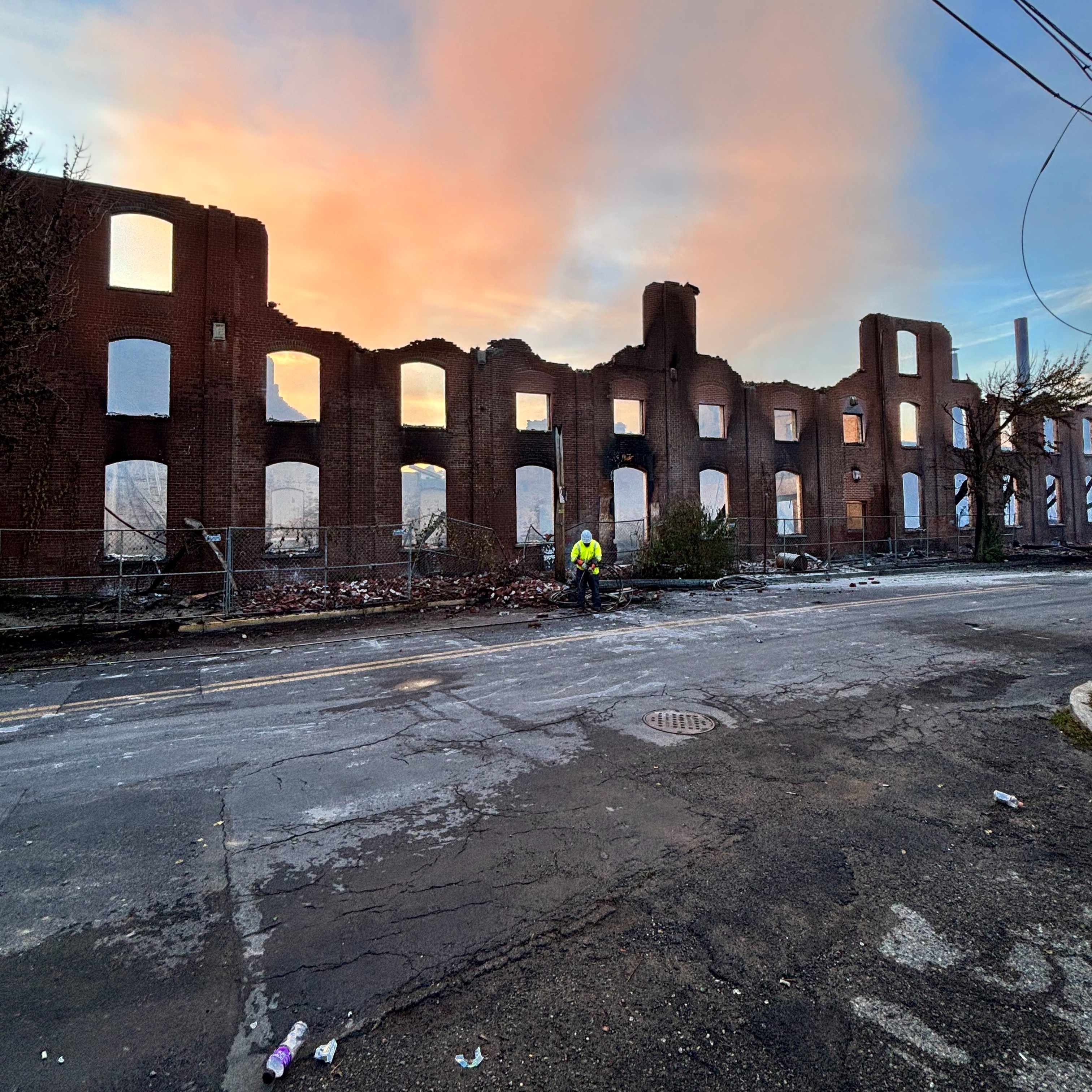 2 kids arrested for allegedly setting massive fire to former Allentown warehouse