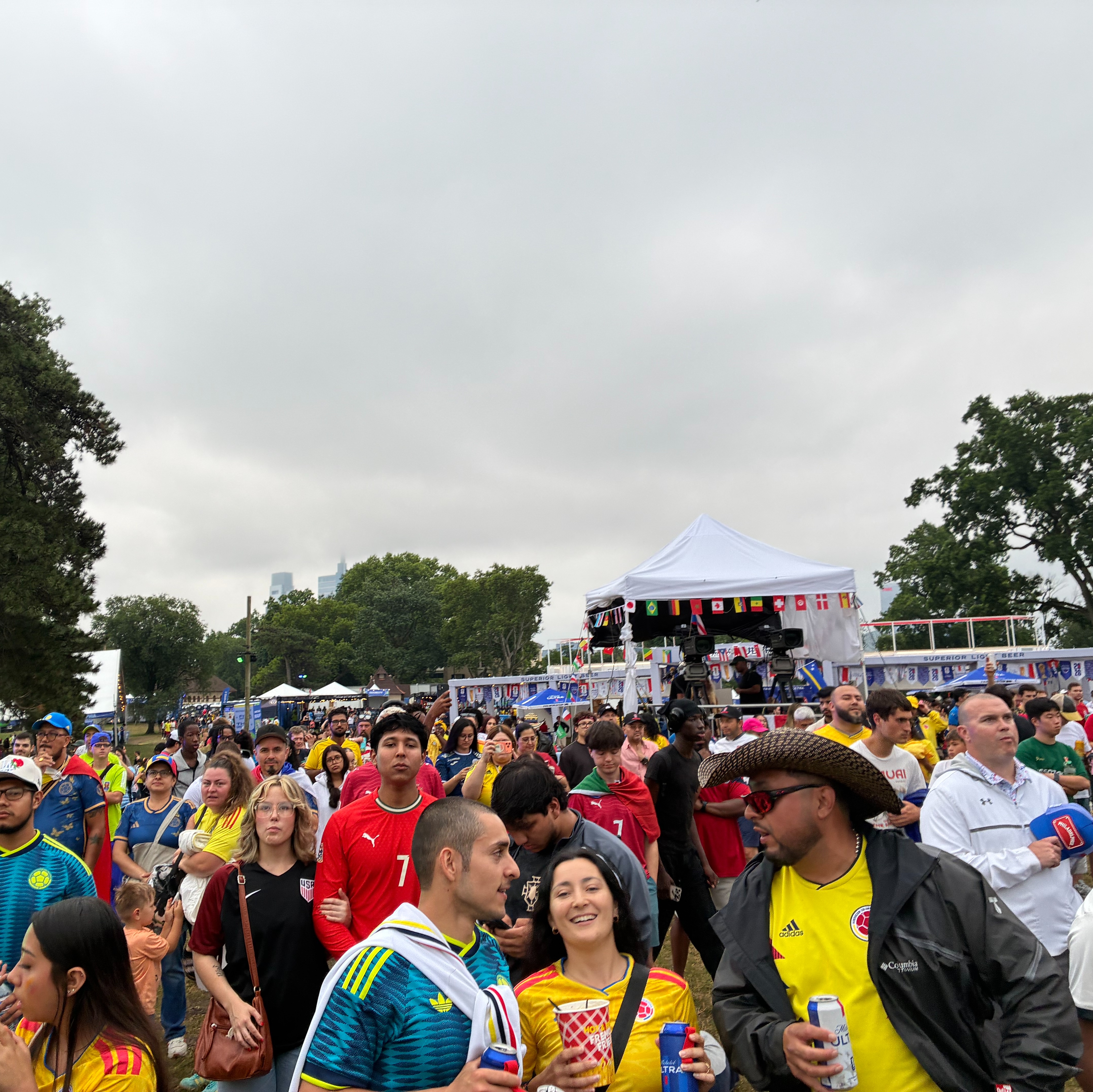 Thousands fill Fan Fest for Philly’s final World Cup group stage match