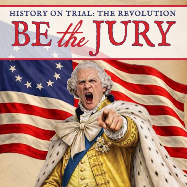 King George III goes on trial in a new book for elementary and middle schoolers