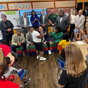 Gov. Shapiro turns budget signing into educational experience for South Philly schoolchildren