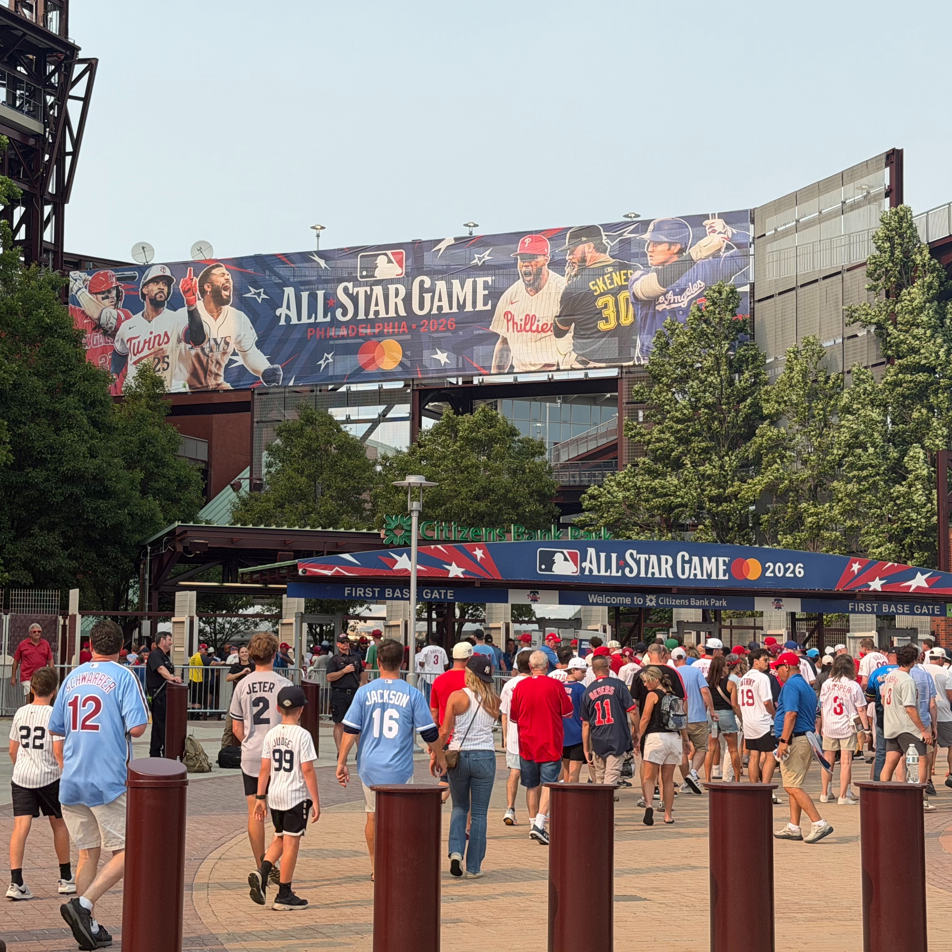Fans at Citizens Bank Park excited as All-Star Game arrives