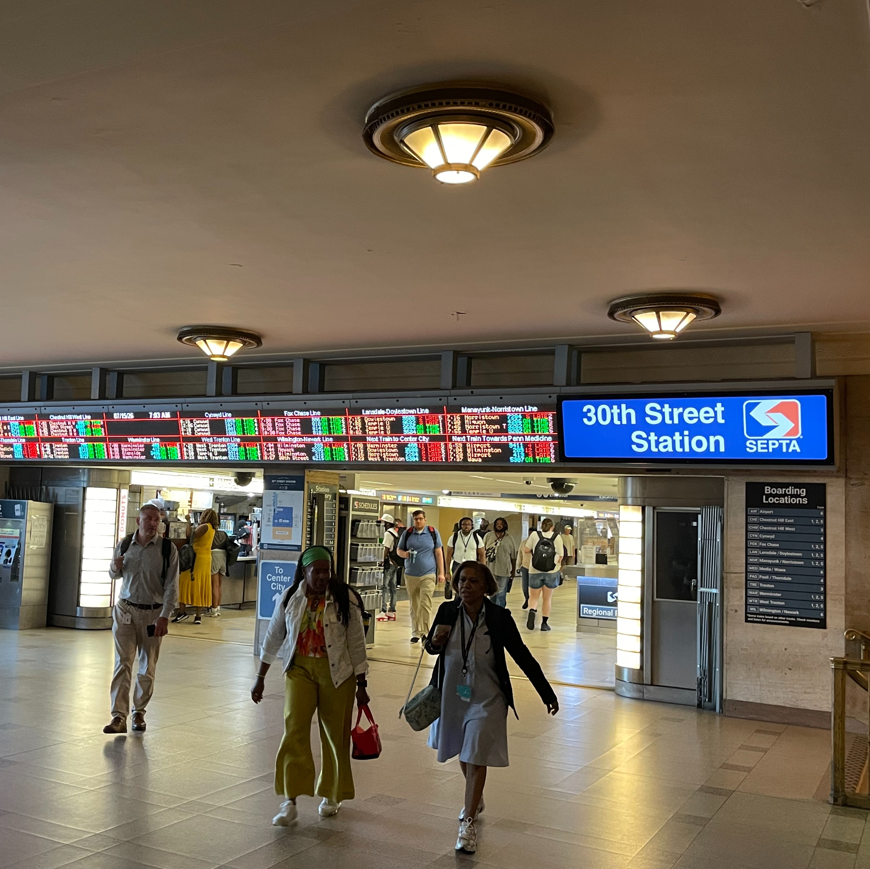 Amtrak and SEPTA reducing speeds amid heat wave