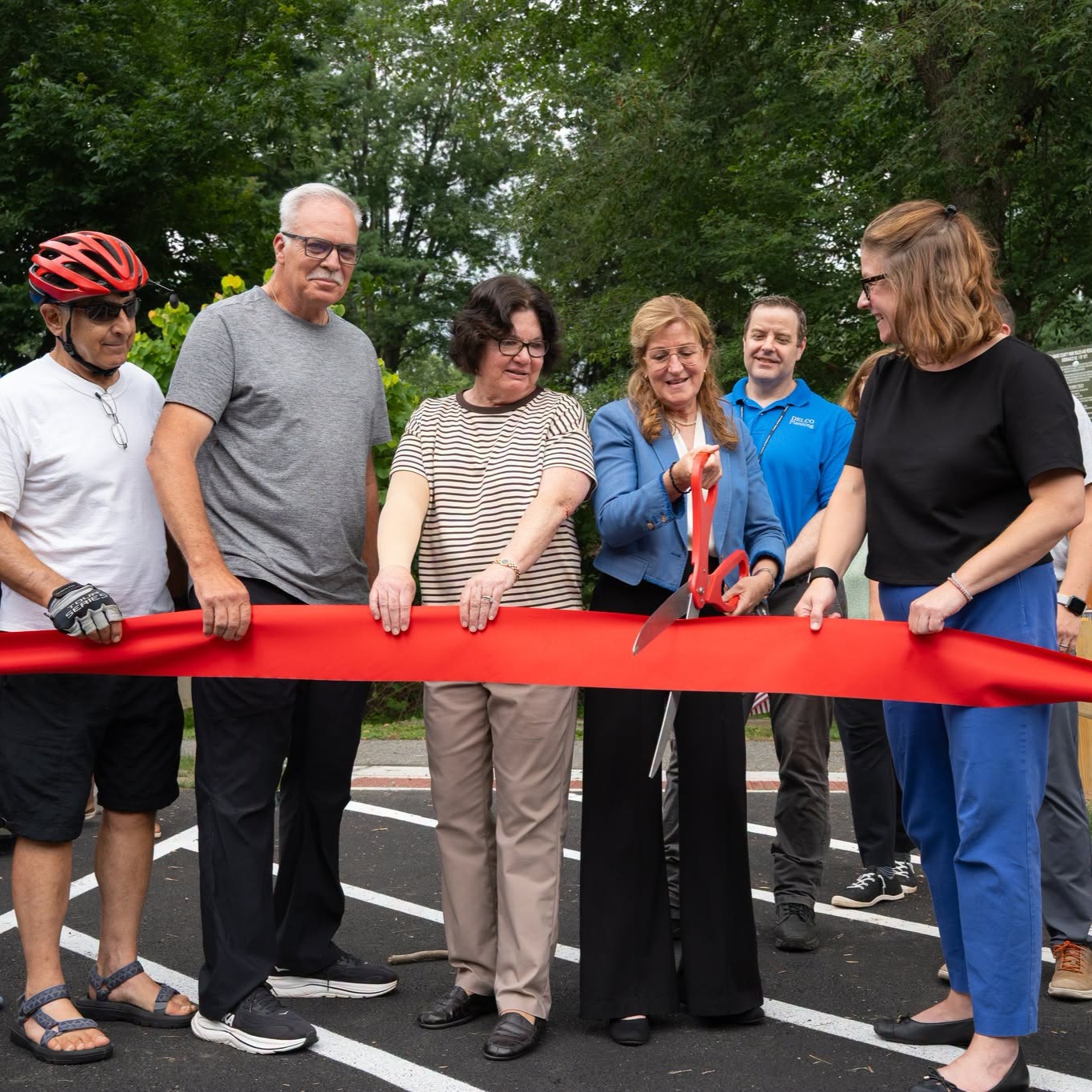 Delaware County debuts $375K makeover for Chester Creek Trail