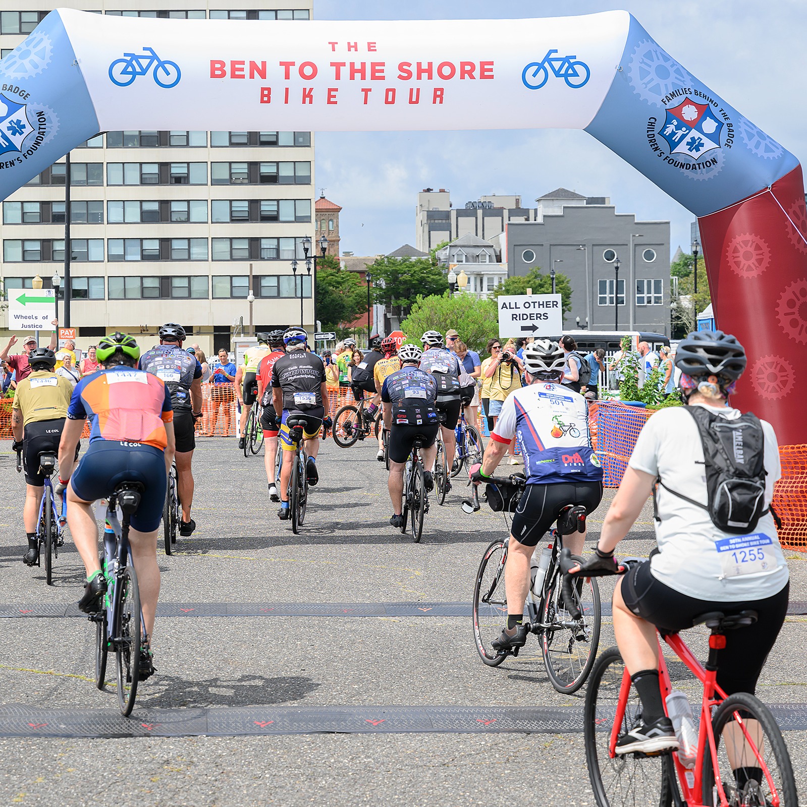 Hundreds make the 65-mile trek for Ben to the Shore charity bike ride