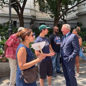 Philly City Commissioners host party to celebrate — and recruit — poll workers