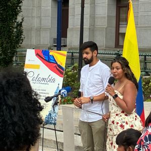 Colombian community in Philly unites at City Hall vigil for victims of massive earthquake