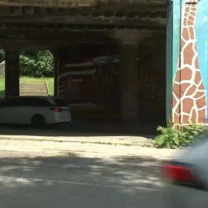 1 dead, 1 critical after car slams into pillar near Philly Zoo