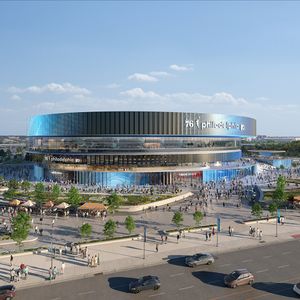 76ers and Flyers reveal renderings of proposed arena on the grounds of old Spectrum