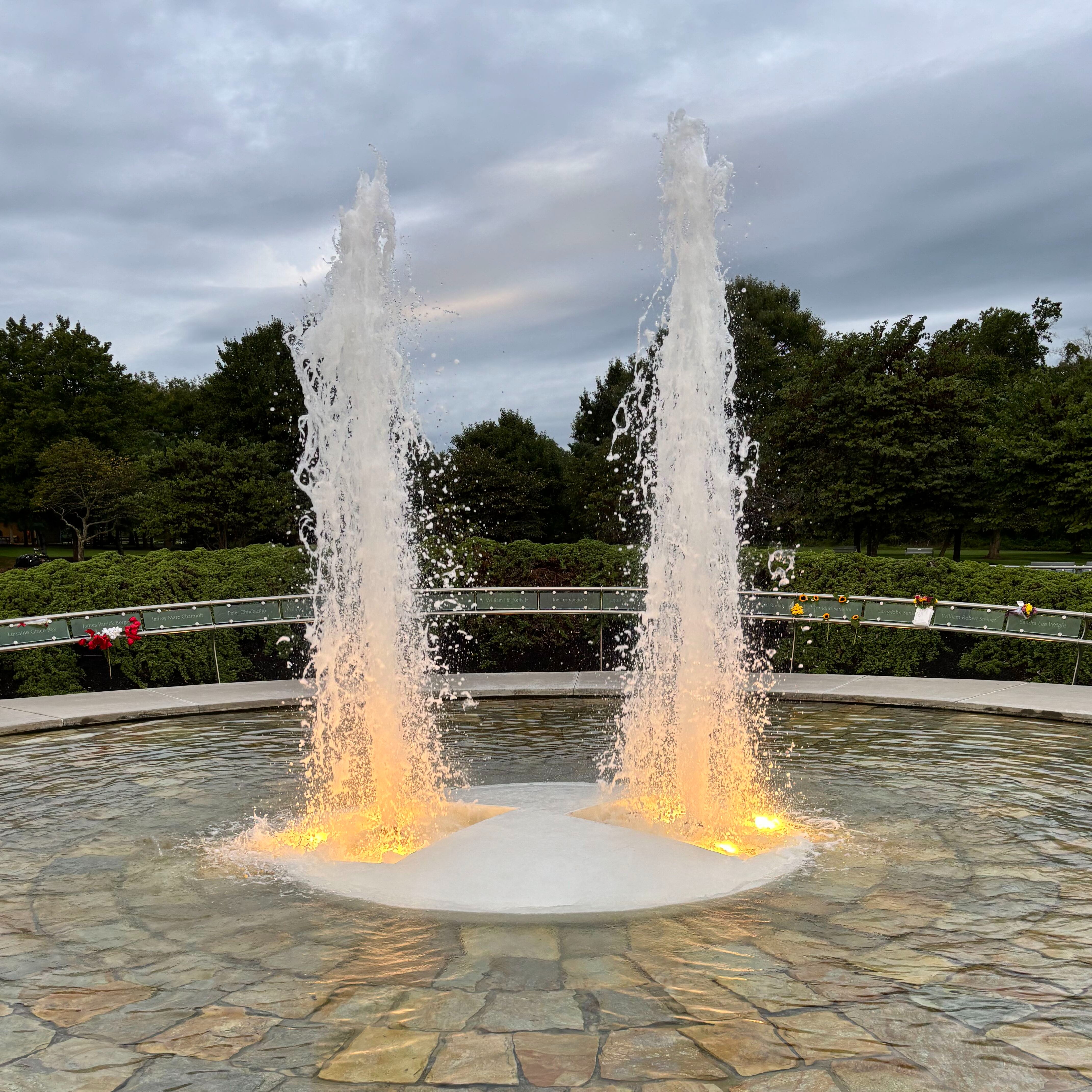 Hundreds gather at Bucks County’s Garden of Reflection to remember victims of 9/11