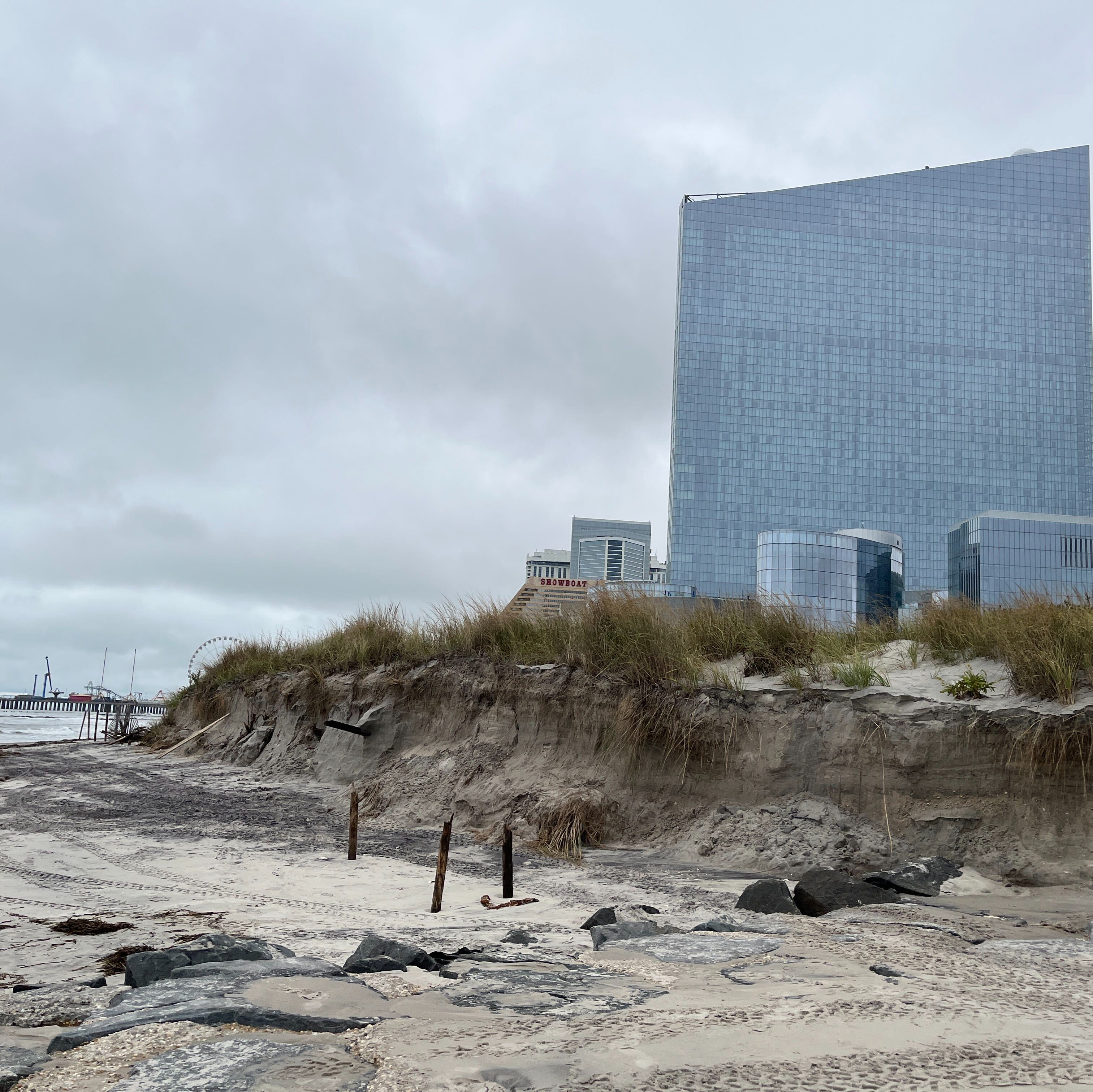 This weekend’s nor’easter left a major mess at the Jersey Shore