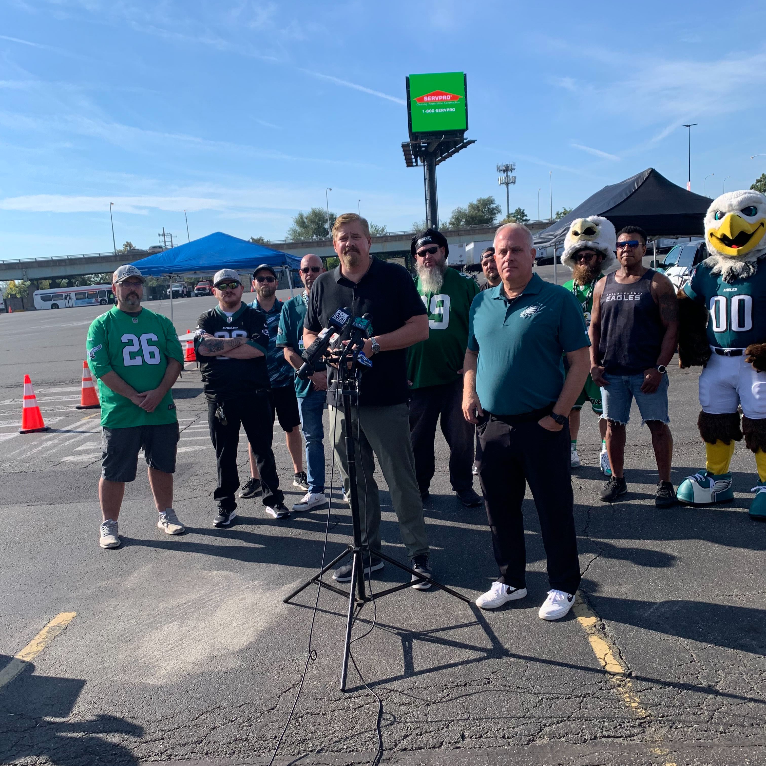 Eagles, Comcast Spectacor working with tailgaters to ‘remove pain points’ ahead of parking lot changes