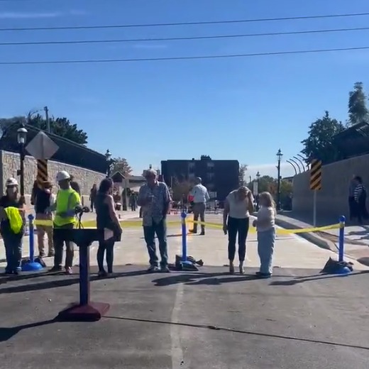 Residents celebrate reopening of vital bridge in Ridley Park