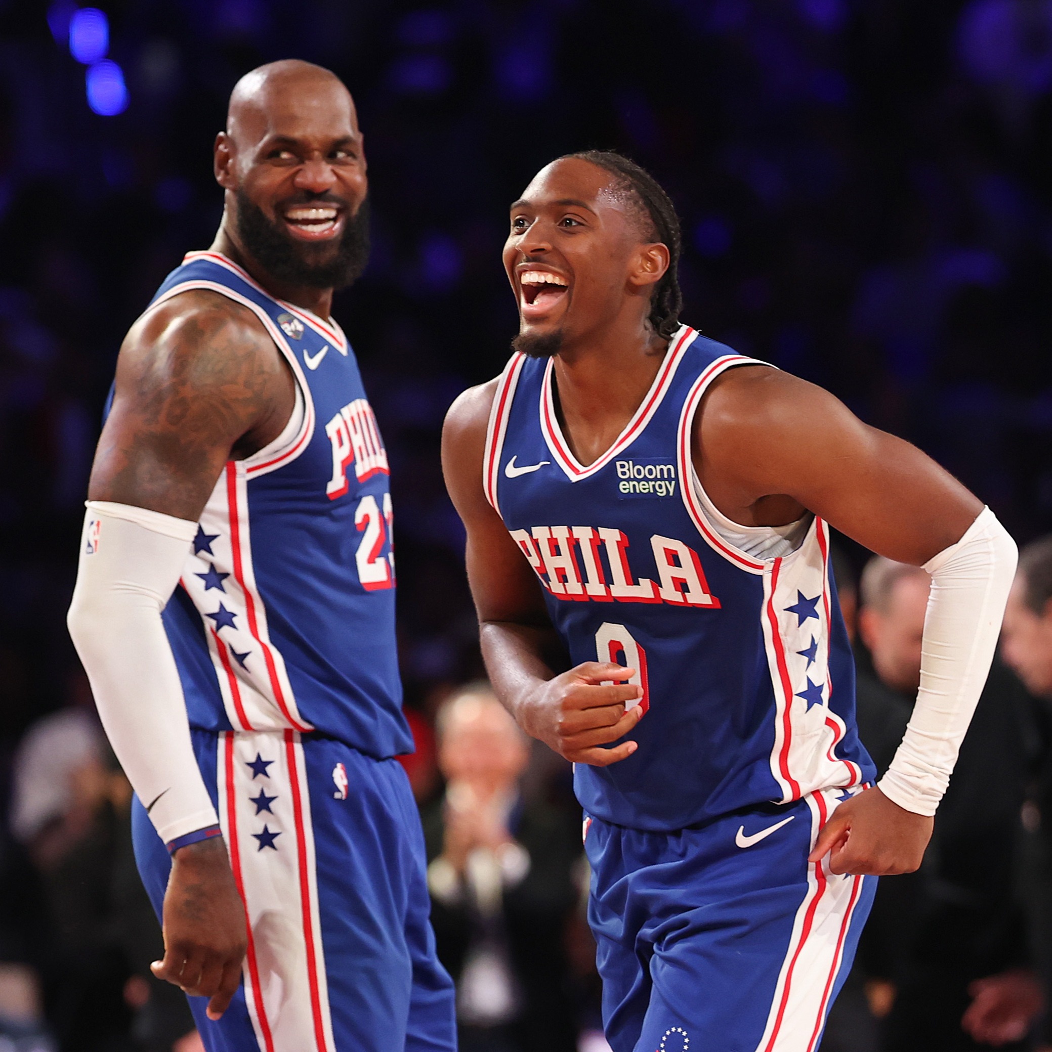 76ers power back from 29-point hole to top Cavs in home opener