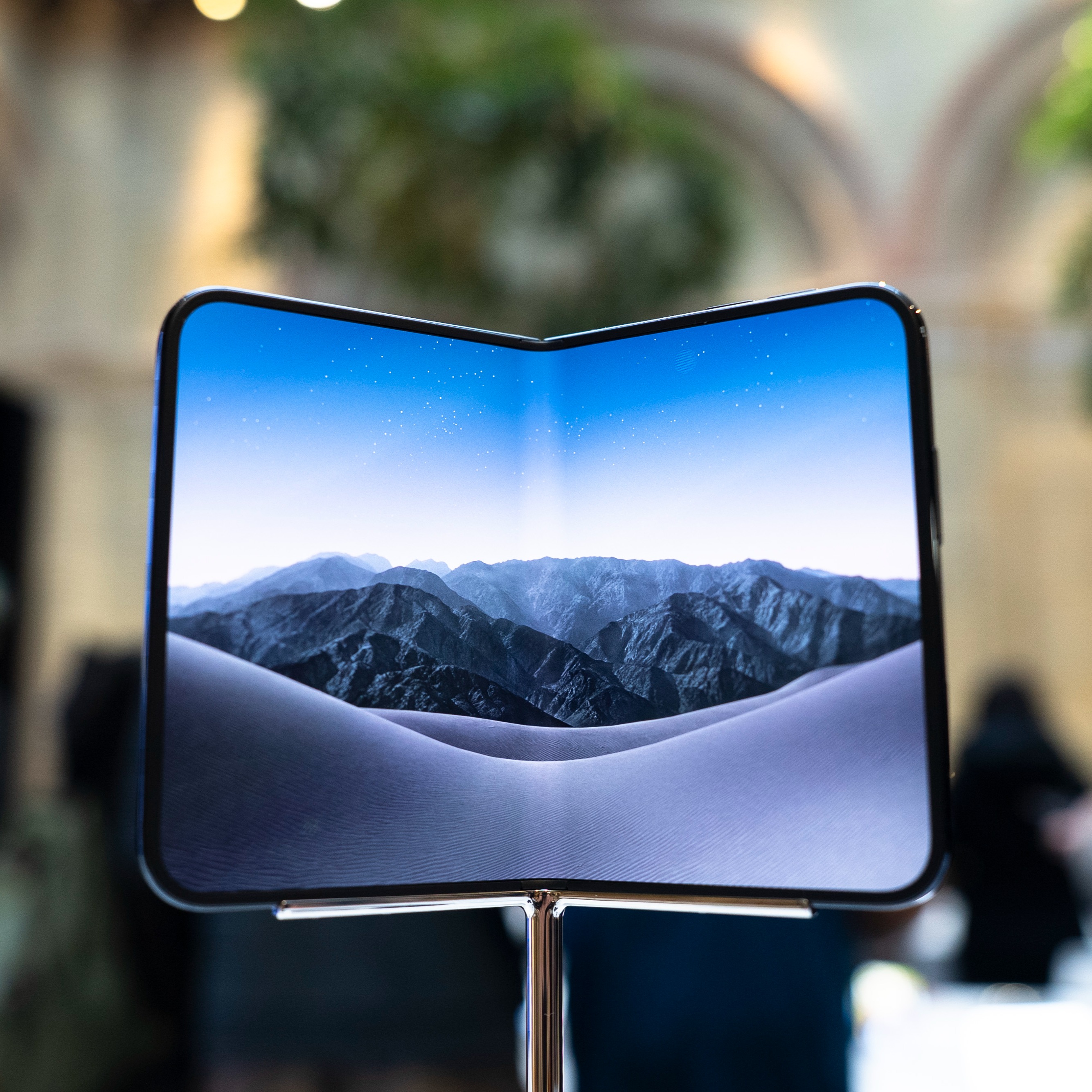 Customers camp out to be the first to get Apple’s new foldable iPhone Duo