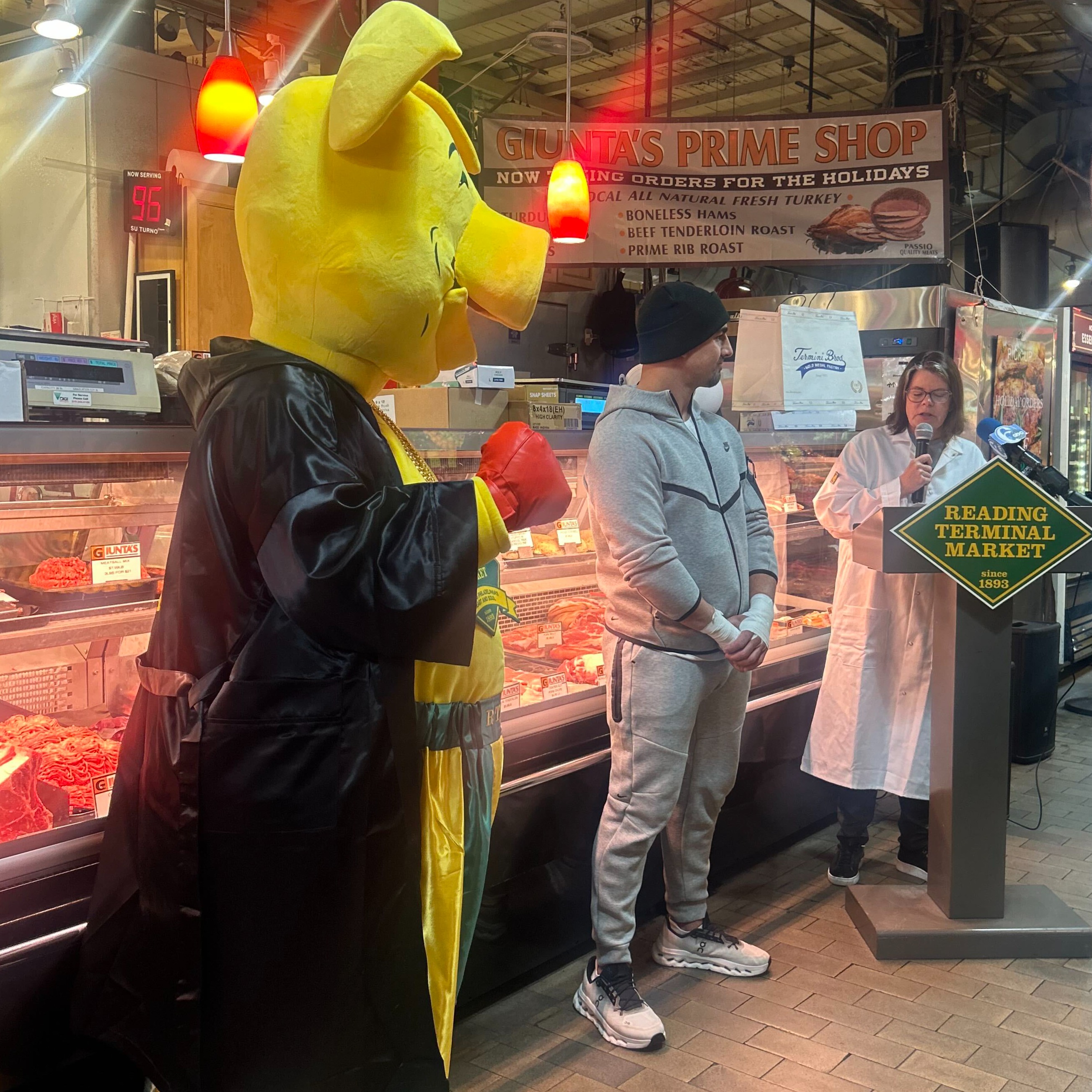 Reading Terminal celebrates 50 years of ‘Rocky’ with ‘Meat Market Challenge’