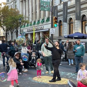 Thousands flood Center City for final day of Open Streets