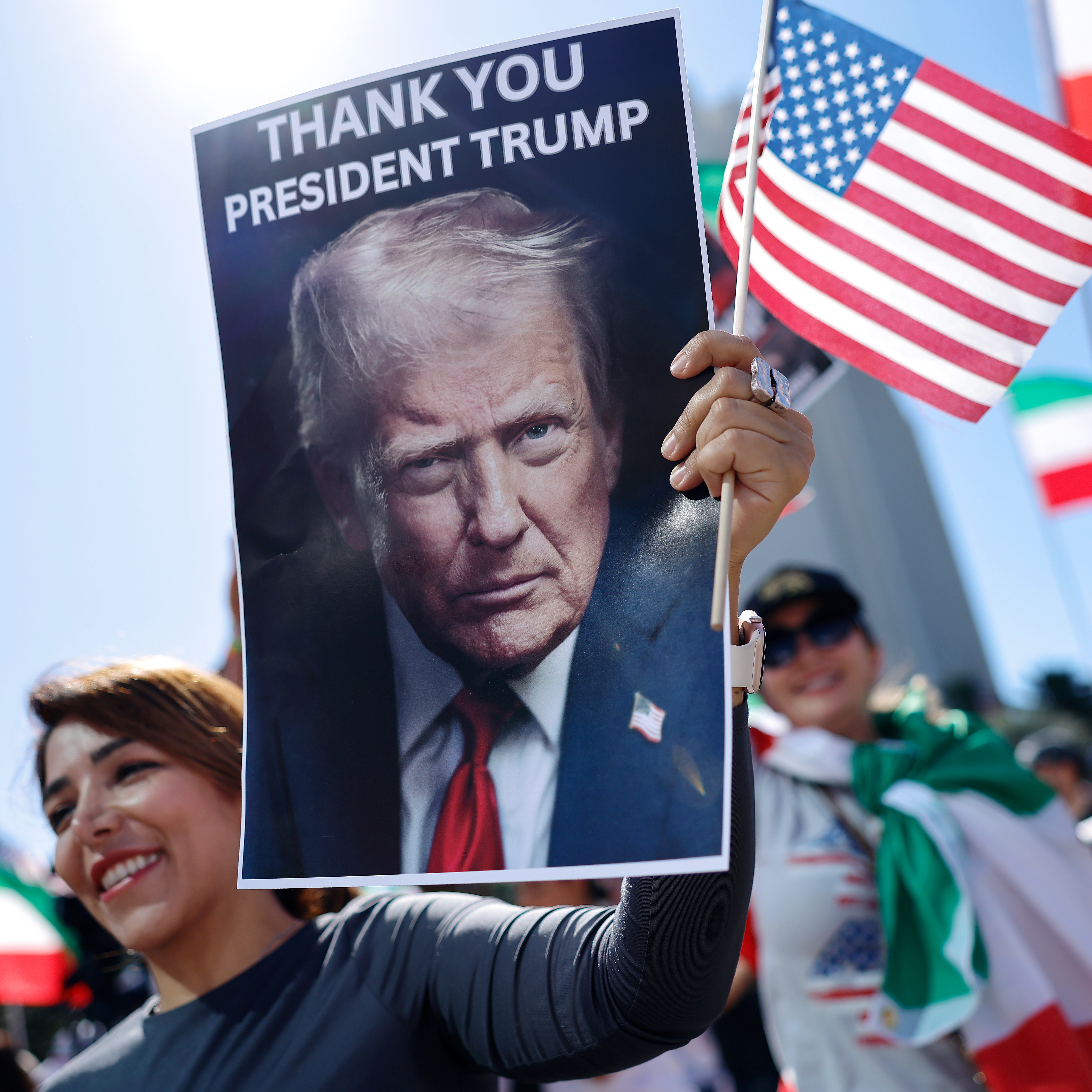 Seventy percent of Trump voters support the strikes on Iran