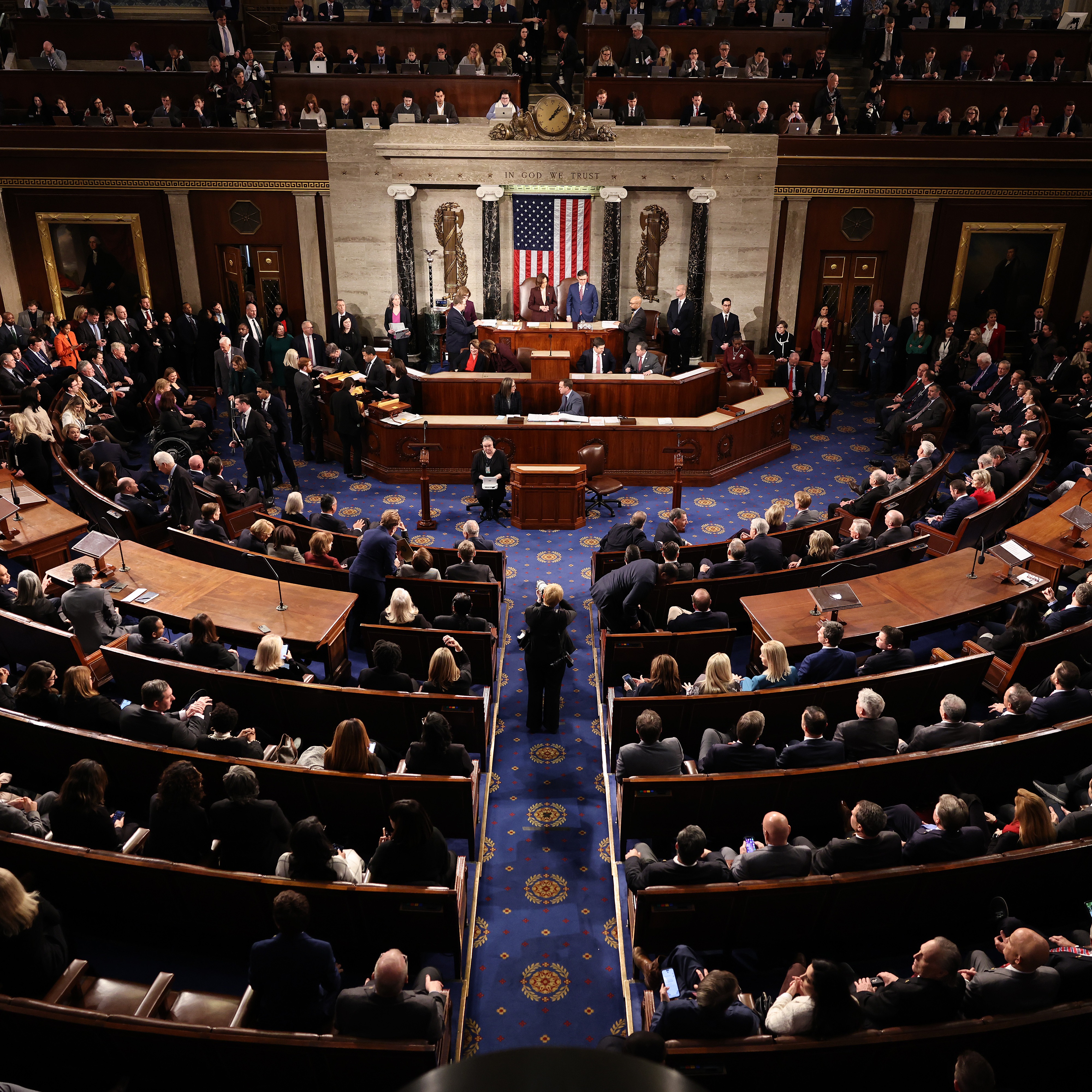 In Congress, sexual misconduct drives resignations and the Strait of Hormuz opens