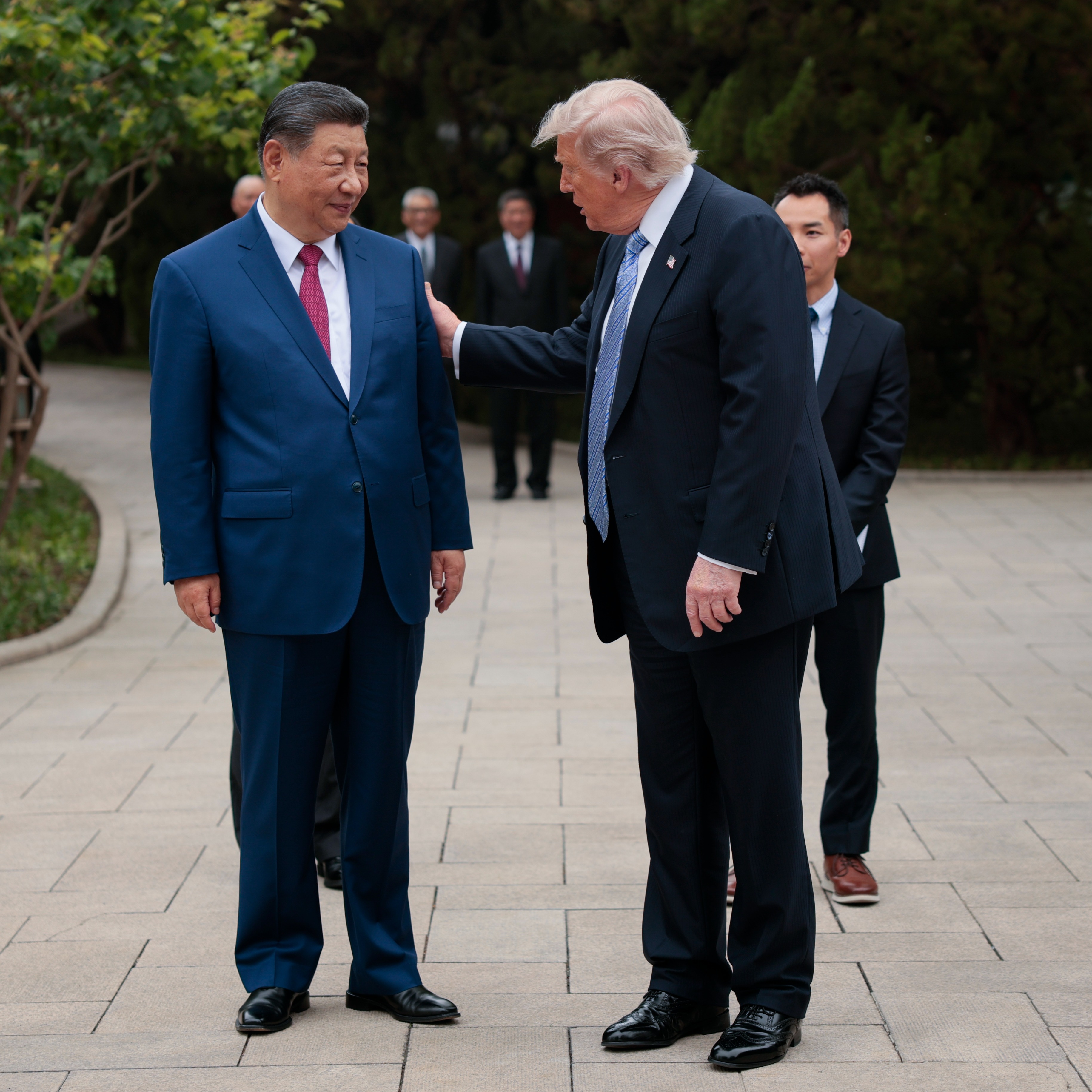 Was Trump's visit with China's leader Xi Jinping a success?
